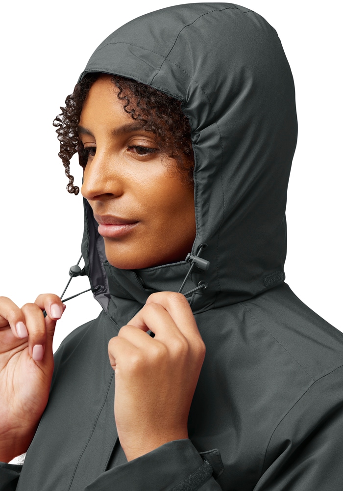 Jack Wolfskin 3-in-1-Funktionsjacke »ROTWAND 3IN1 JKT W«, mit Kapuze