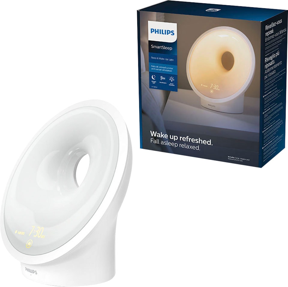 Philips Tageslichtwecker »SmartSleep HF3653/01«, mit 8 natürlichen Wecktönen und 25 Lichteinstellungen