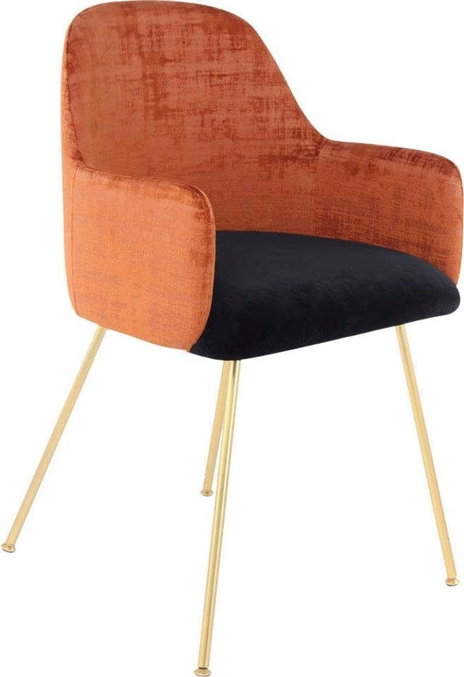 Kayoom Stuhl »Richard 525 in braun, Größe B/H/T: 53 cm x 85 cm x 50 cm