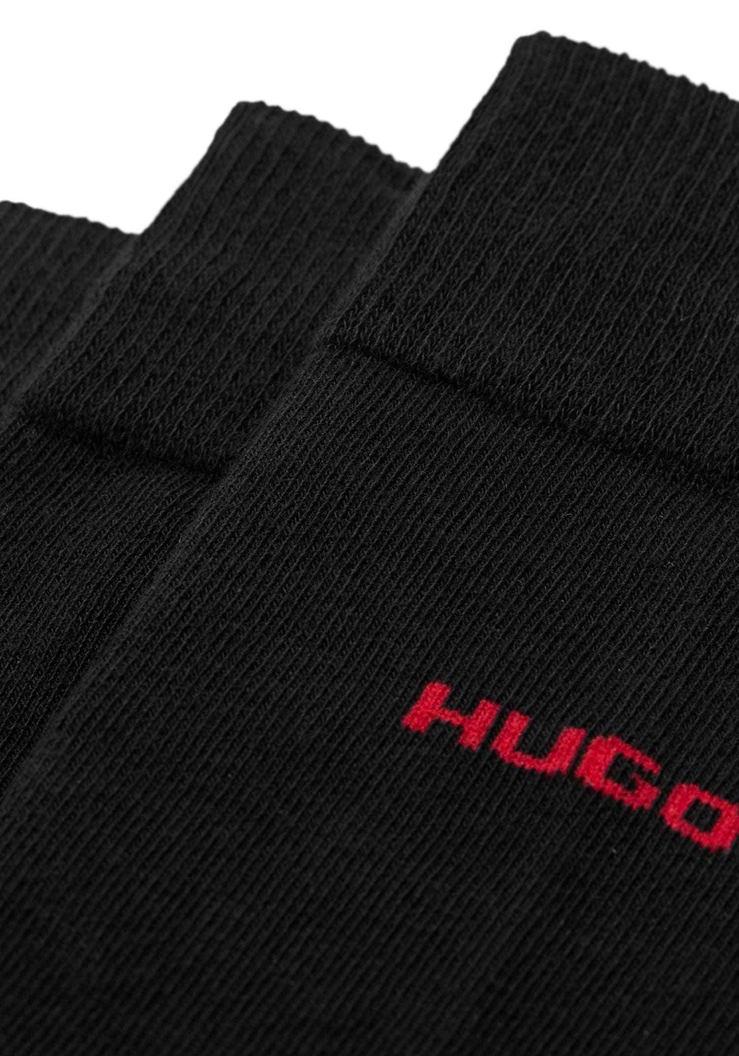 HUGO Underwear Businesssocken »3P RS UNI CC«, (Packung, 3 Paar, 3er Pack), mit kontrastfarbenen HUGO Logo-Schriftzug