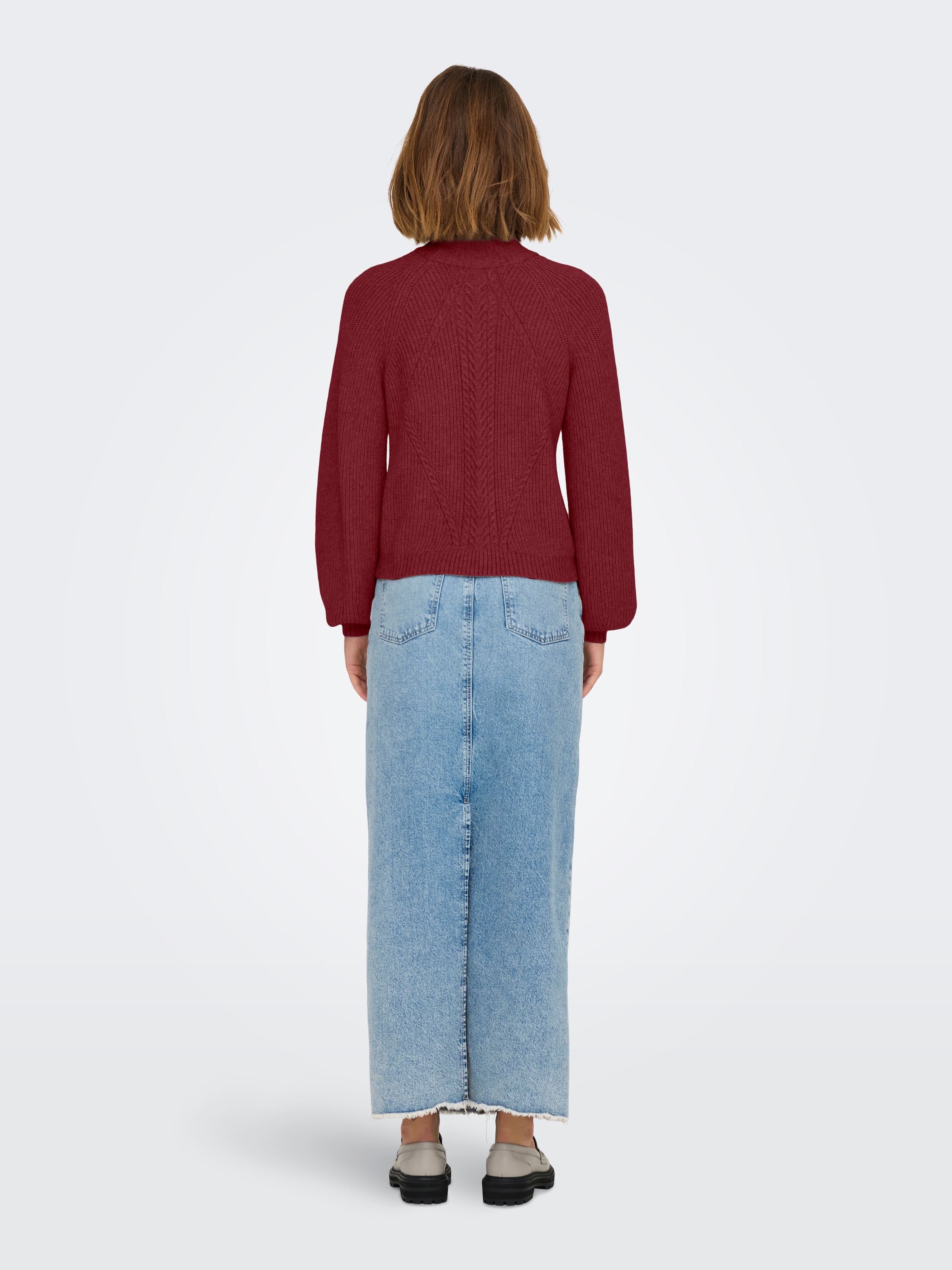 ONLY Stehkragenpullover »ONLKATIA LS DETAIL HIGHNECK CC KNT«