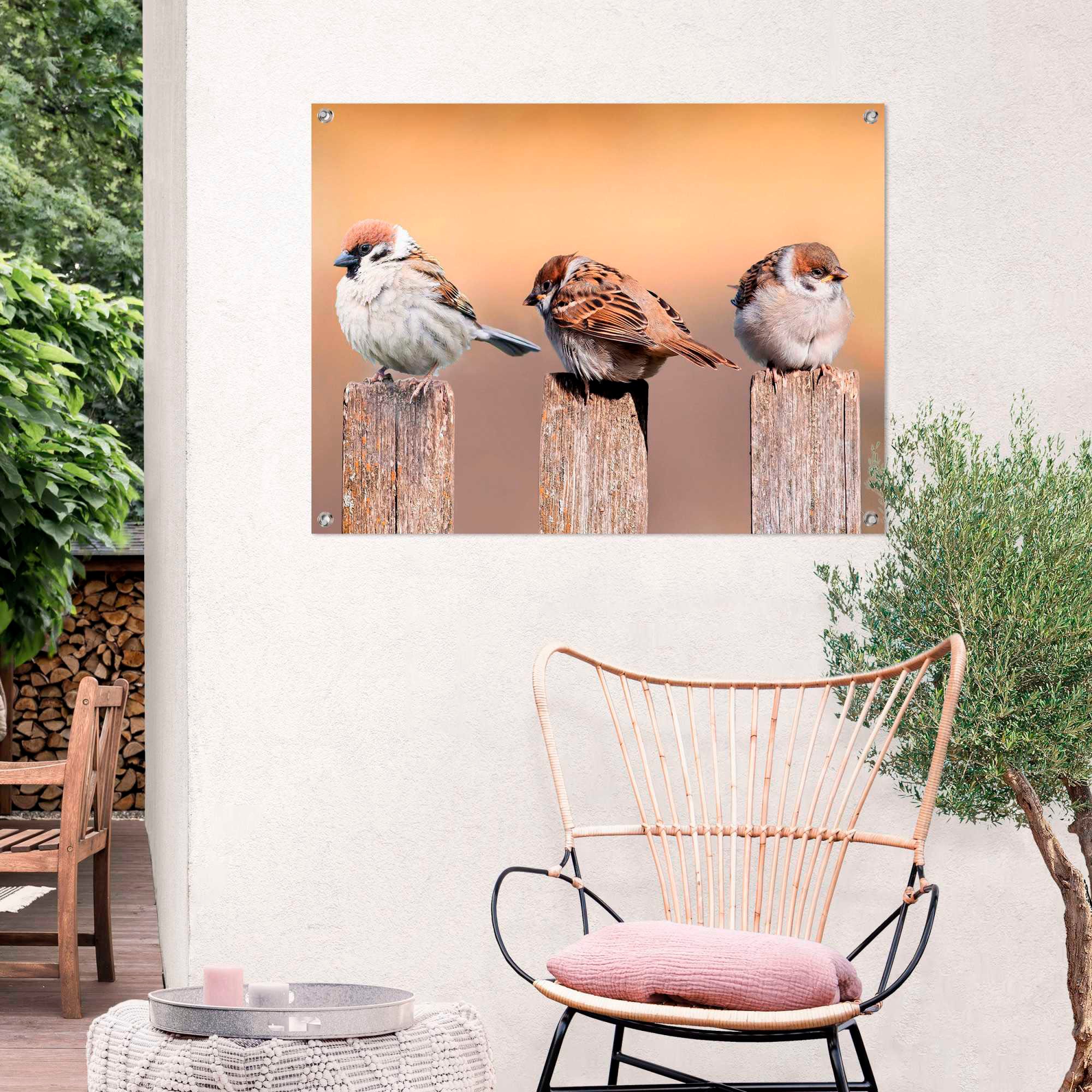 Reinders! Poster »Vogelfamilie«
