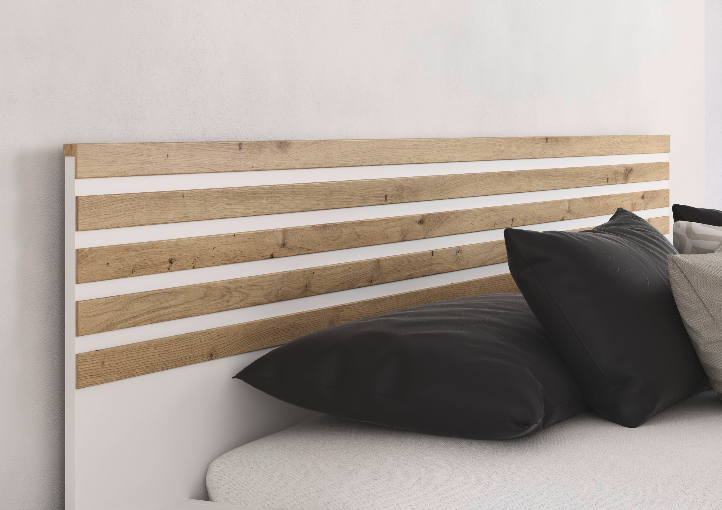 rauch Schlafzimmer-Set »Komplettzimmer Komplett Set Schrank 226 cm Bett 160/180 cm LAMELLA« Set, 3 verschiedene Ausstattungen, inkl. SOFT-CLOSE, 4 tlg. tlg.