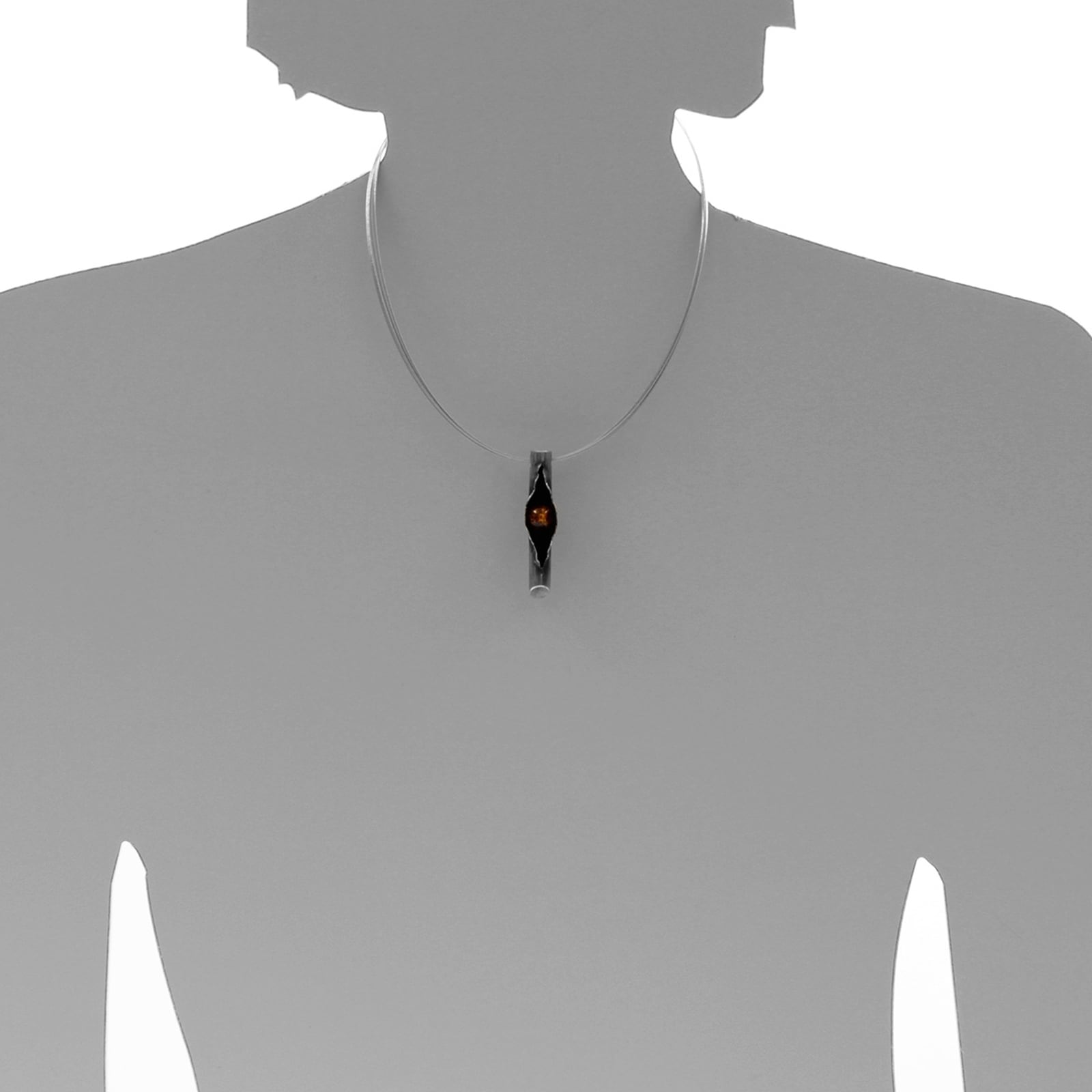 OSTSEE-SCHMUCK Kette mit Anhänger »- Gleiter-Hedi-Sarah Vicenca - Silber 925/000 - Bernstein«