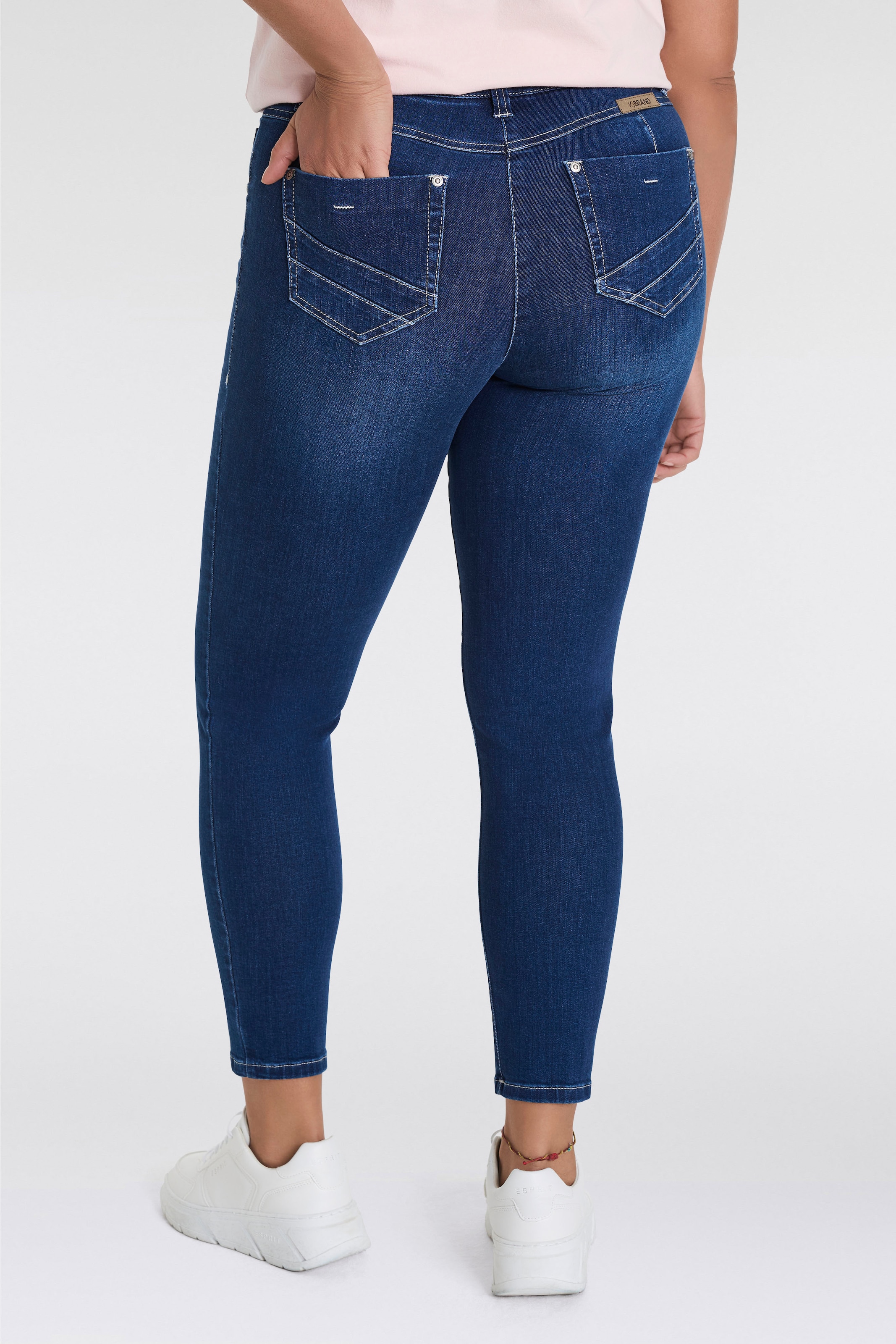 KjBRAND 5-Pocket-Jeans »Hose Fanni Skinny«, ideal für schlanke Beine