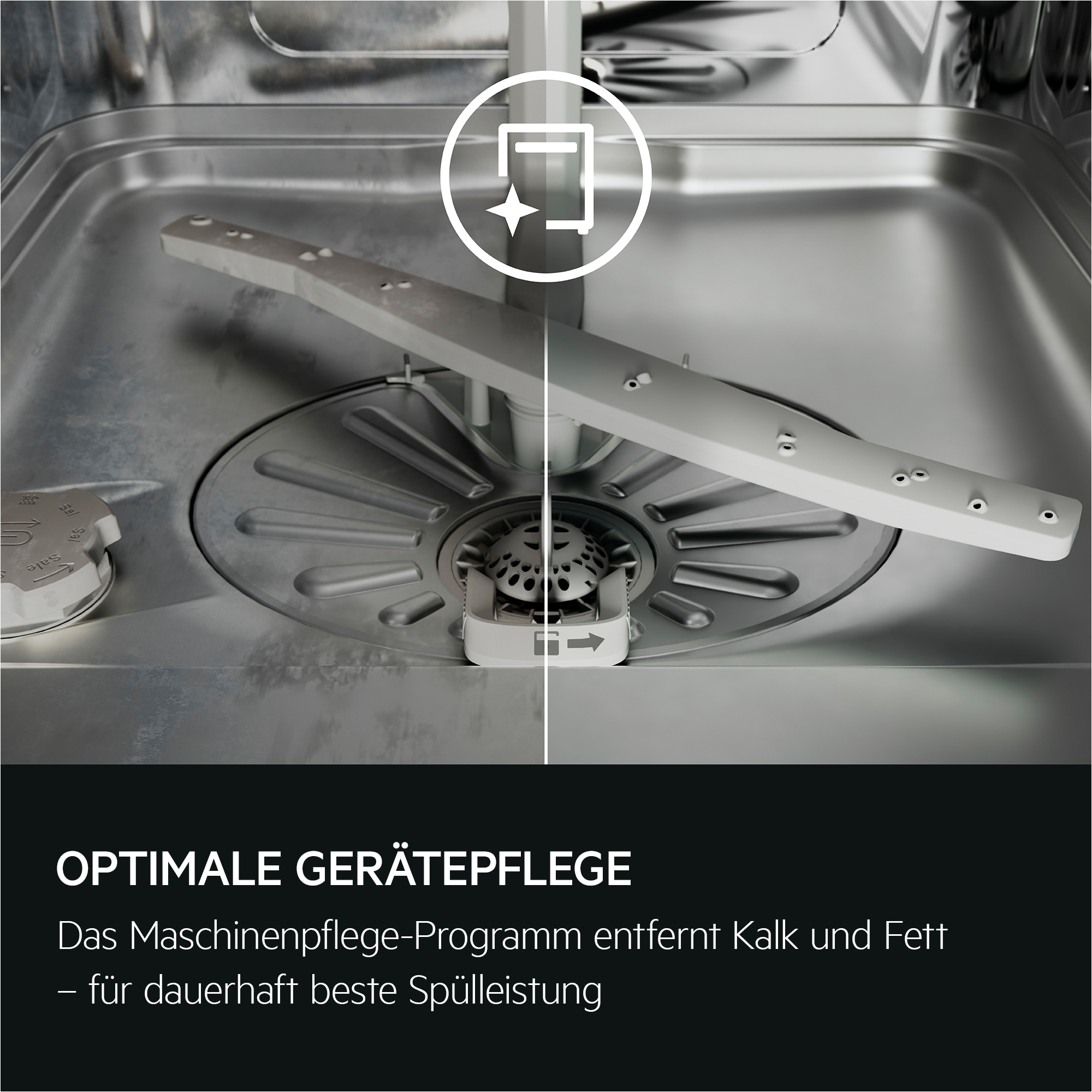 AEG vollintegrierbarer Geschirrspüler 6000 »GI620C2SC« Spülmaschine – starke Sprühabdeckung, viel Platz & sauber