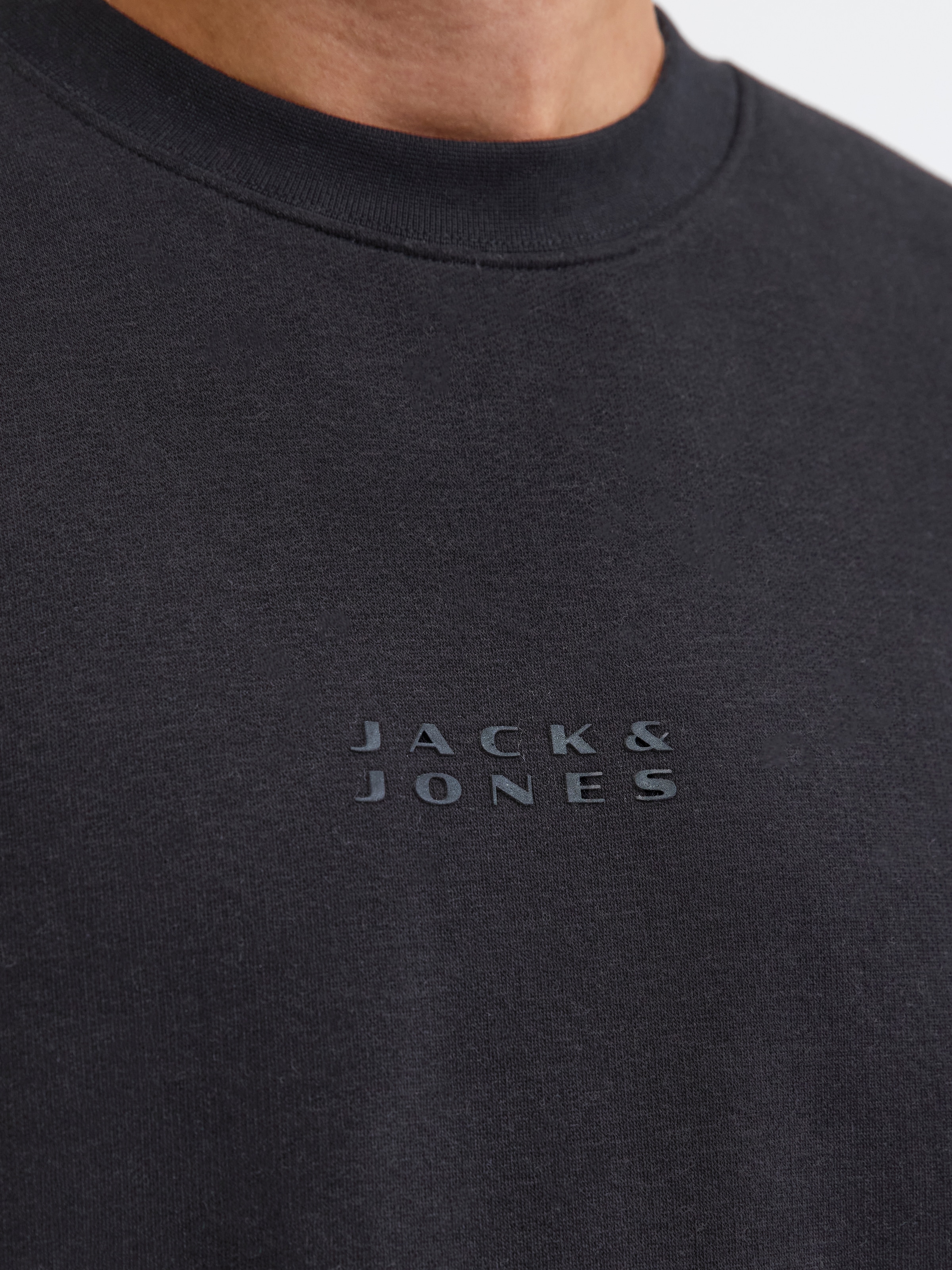 Jack & Jones Sweatshirt »JCOPOINT SWEAT BADGE CREW NECK BF«
