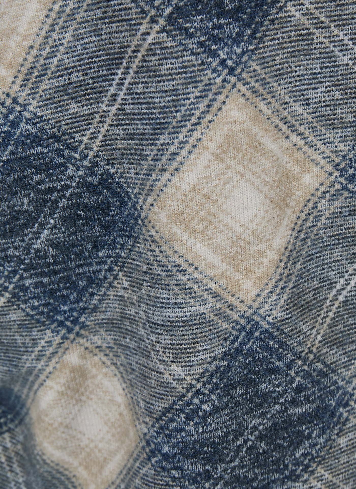 Rabe 3/4-Arm-Shirt im Karo-Look