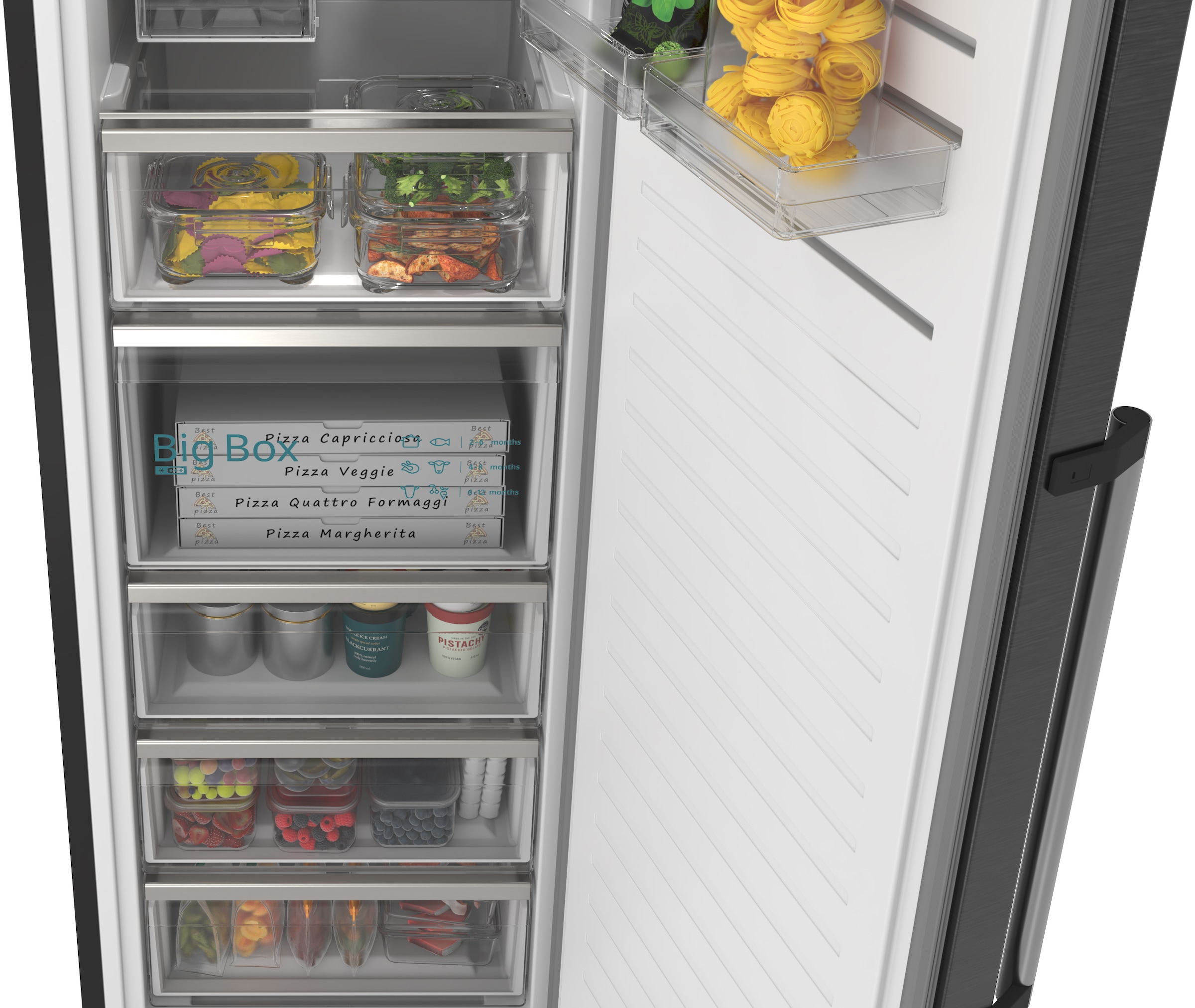 SIEMENS Gefrierschrank NoFrost iQ500 »GS36NAXCG« 186,2 cm hoch 59,5 cm breit