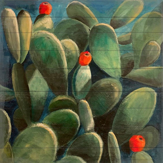 queence Holzbild »Cactus Love«, (1 St.)