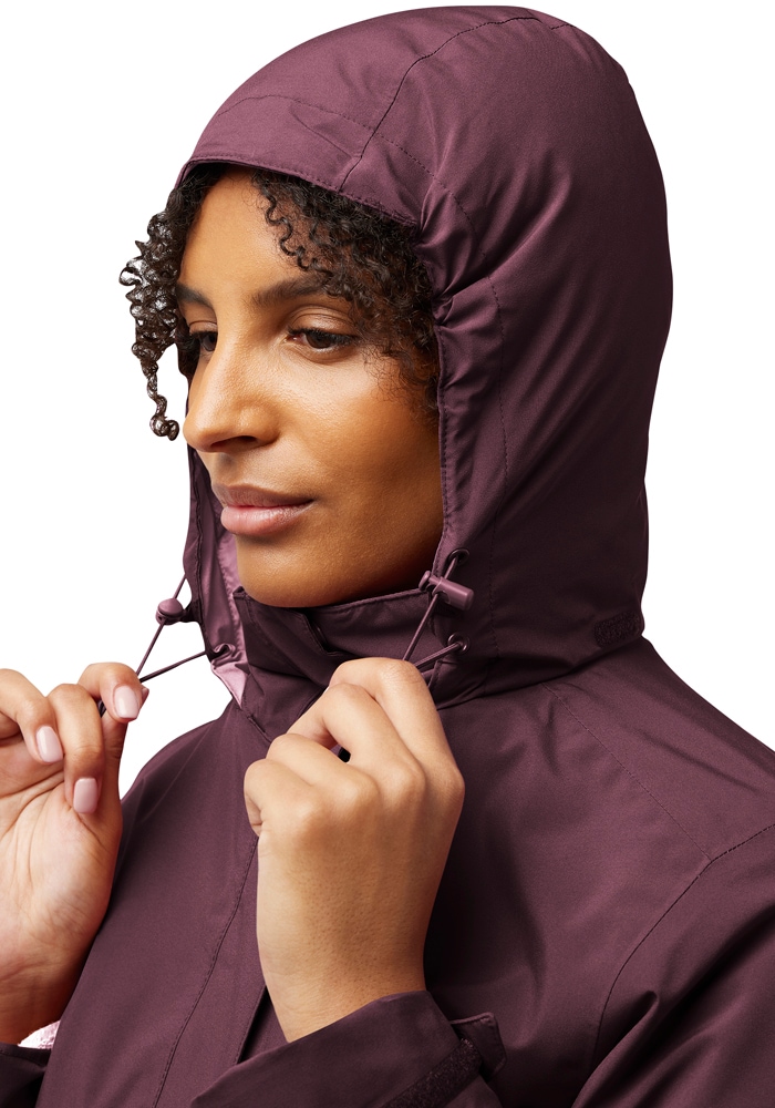 Jack Wolfskin 3-in-1-Funktionsjacke »ROTWAND 3IN1 JKT W«, mit Kapuze