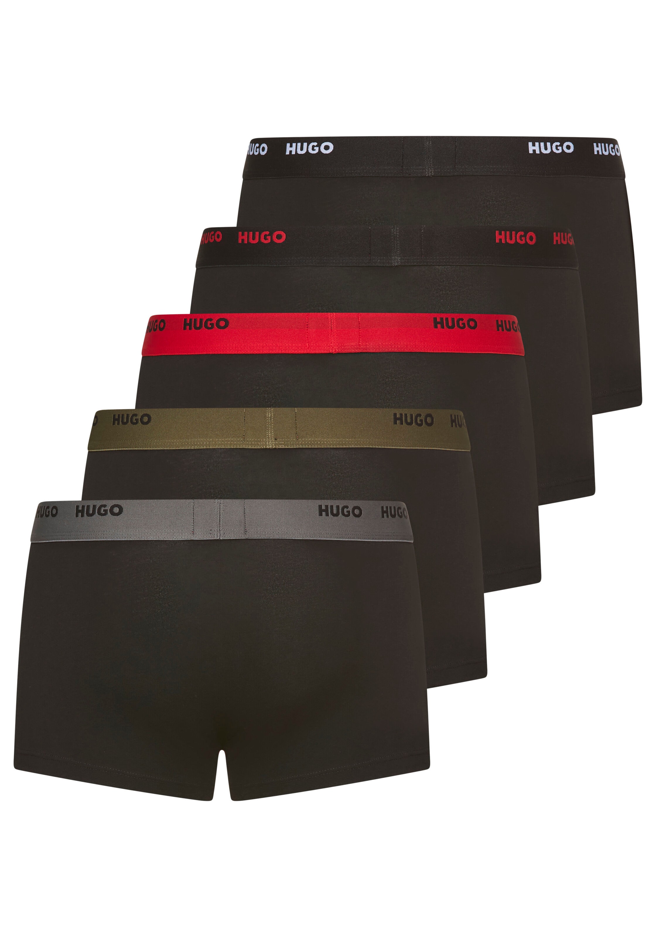 HUGO Underwear Trunk »FIVE PACK«, (Packung, 5 St., 5er-Pack), mit HUGO Schriftzug
