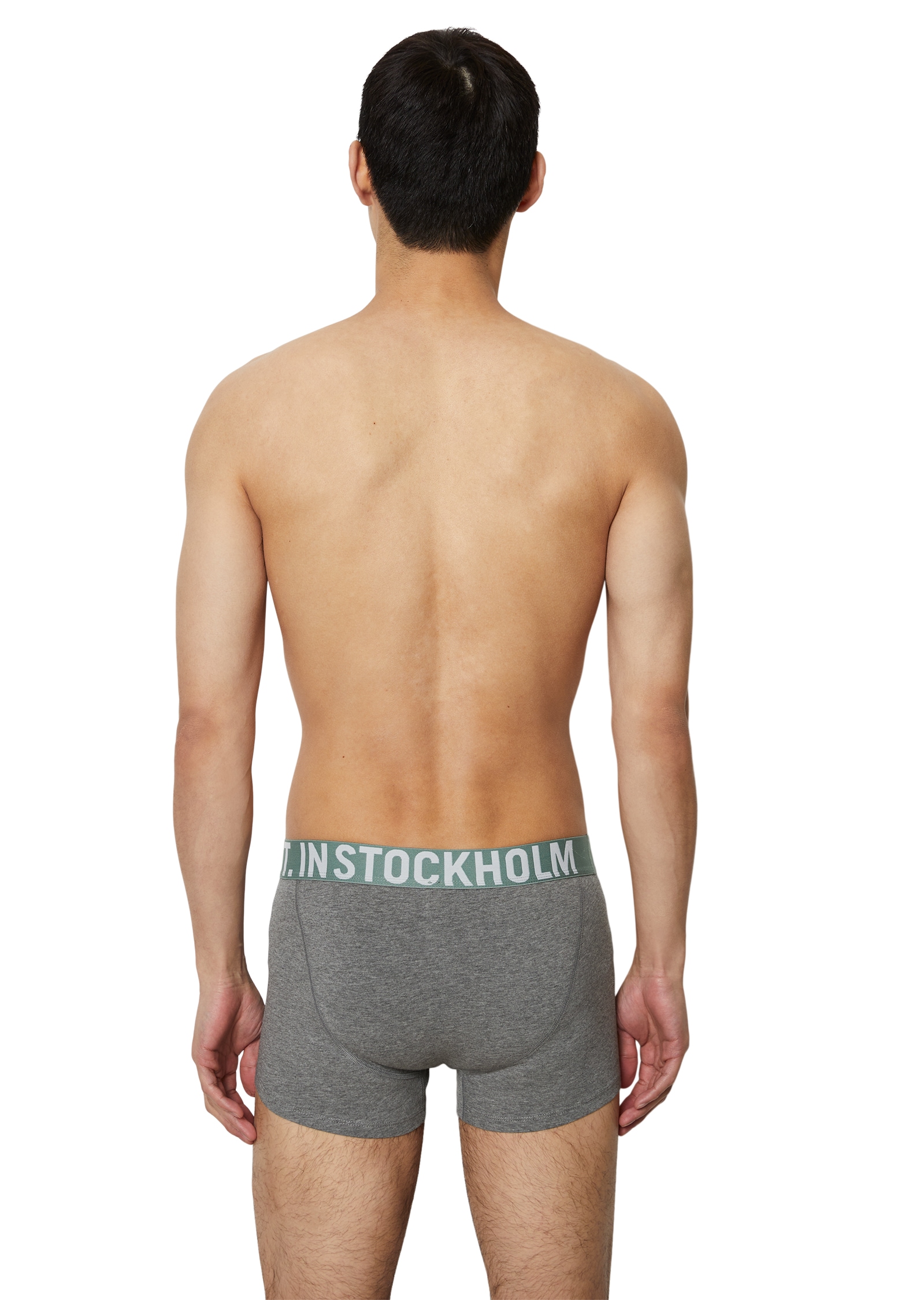 Marc O'Polo Boxershorts »Essentails«, (3er Pack), mit elastischem Logobund