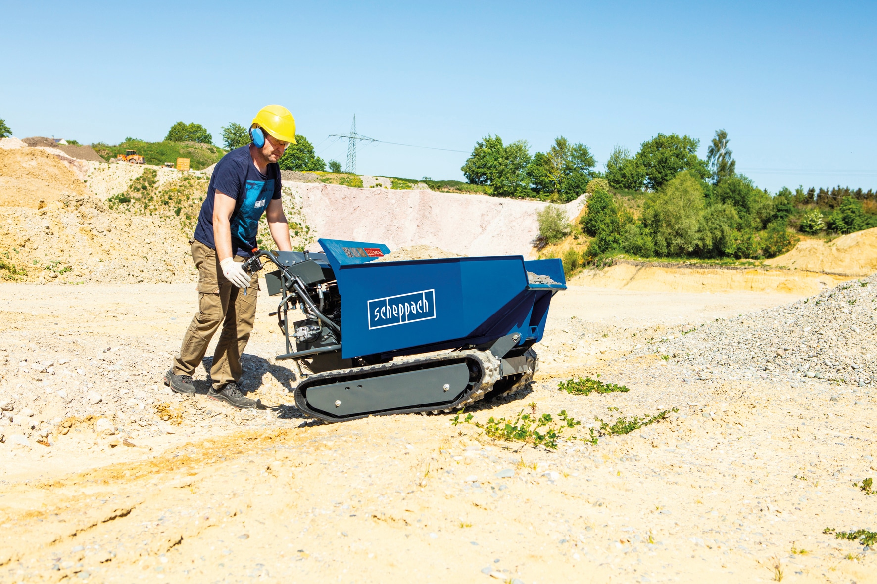 Scheppach Raupendumper »Dumper DP5000«, (1 tlg.)
