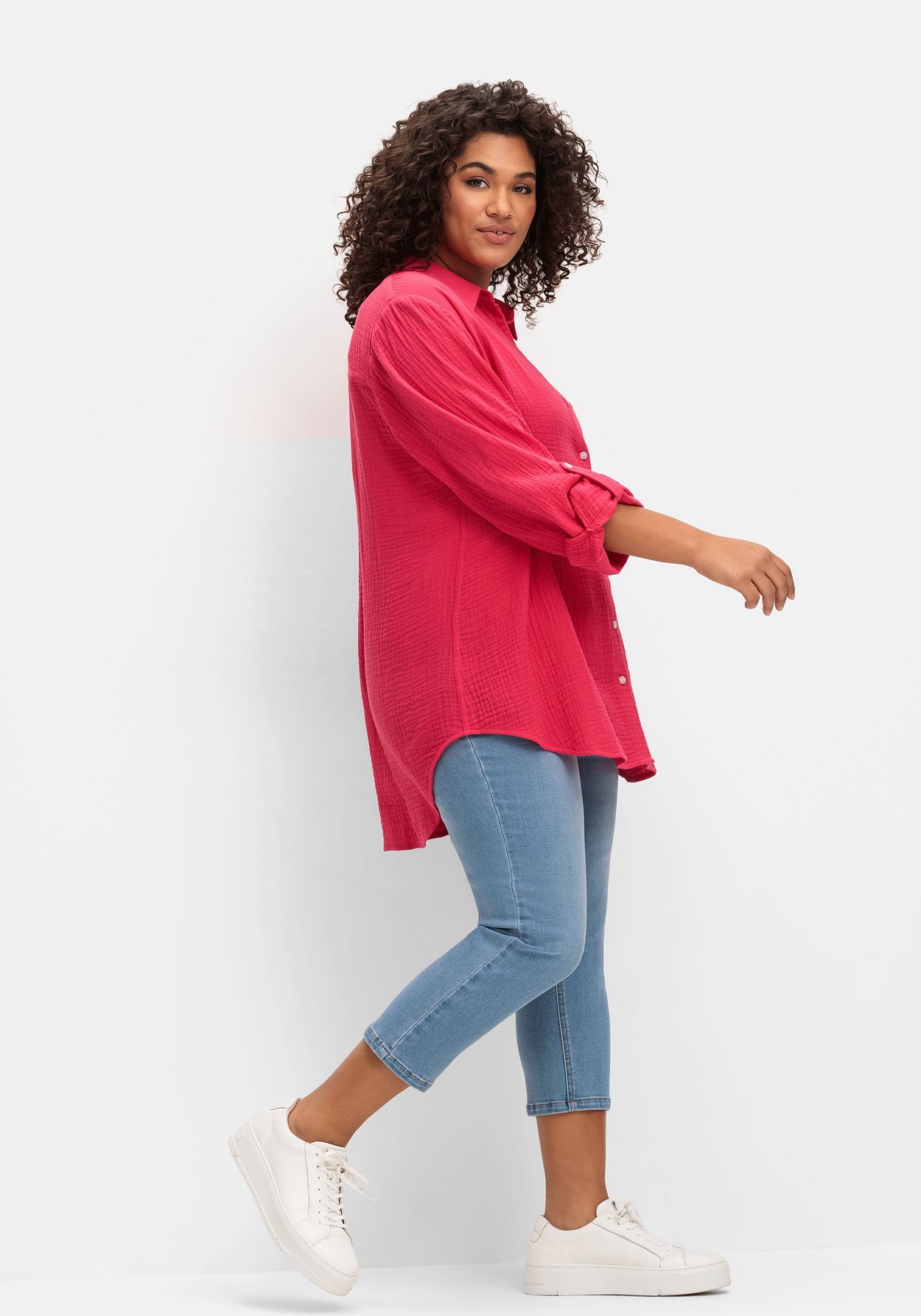 Sheego Stretch-Jeans »Skinny 7/8-Jeans in 7/8-Länge«