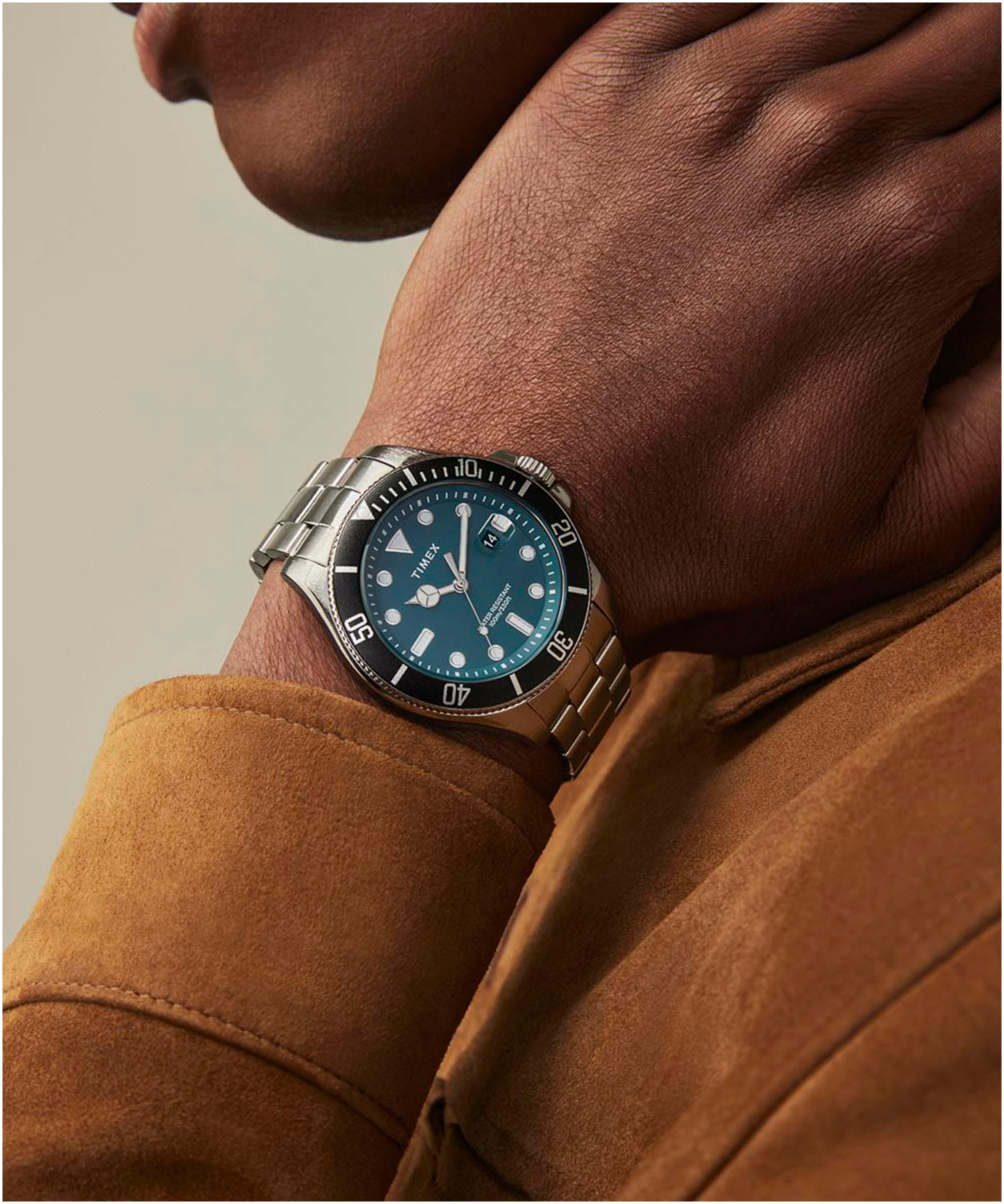 Timex Quarzuhr »HARBORSIDE COAST« Armbanduhr, Herrenuhr, Datum, Leuchtzeiger, Mineralglas, analog