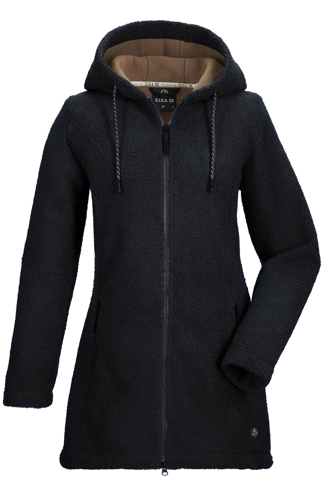 G.I.G.A. DX by killtec Kapuzenfleecejacke »GW 41 WMN PRK« mit Kapuze mit 2-Wege-Reißverschluss, aus kuschelig weichem Sherpafleece