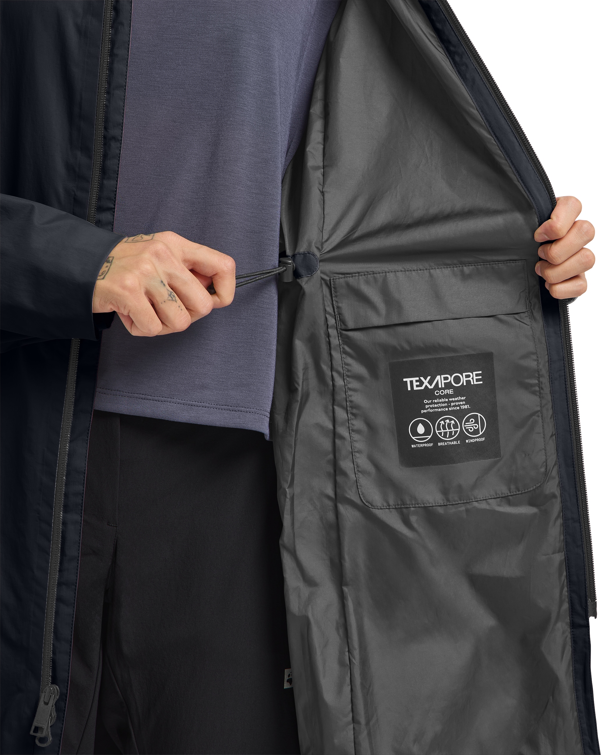 Jack Wolfskin Funktionsmantel »WELLSEE COAT W«