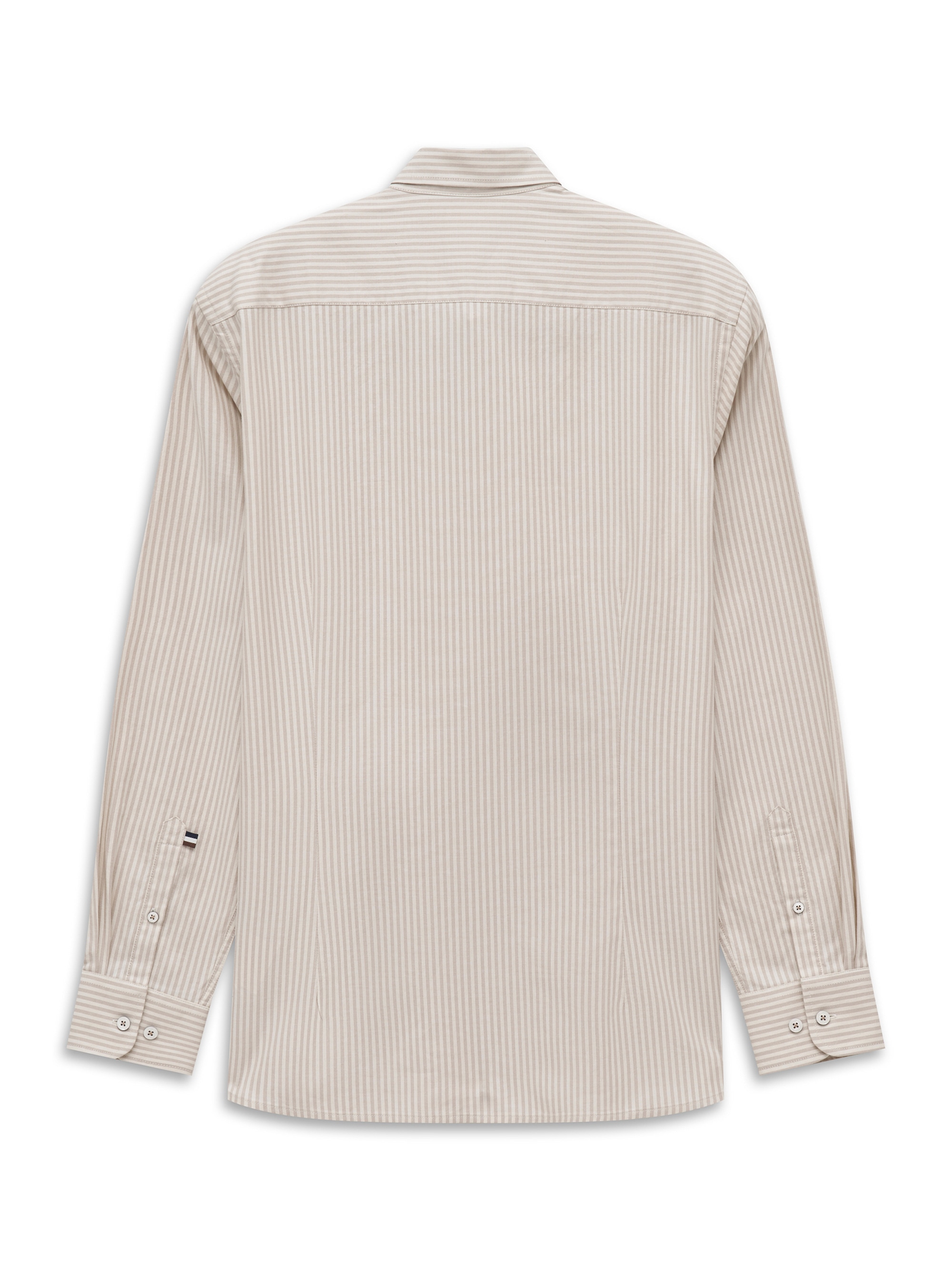 bugatti Langarmhemd »Modern Fit« Modern Fit Oxford Gestreift Button-Down