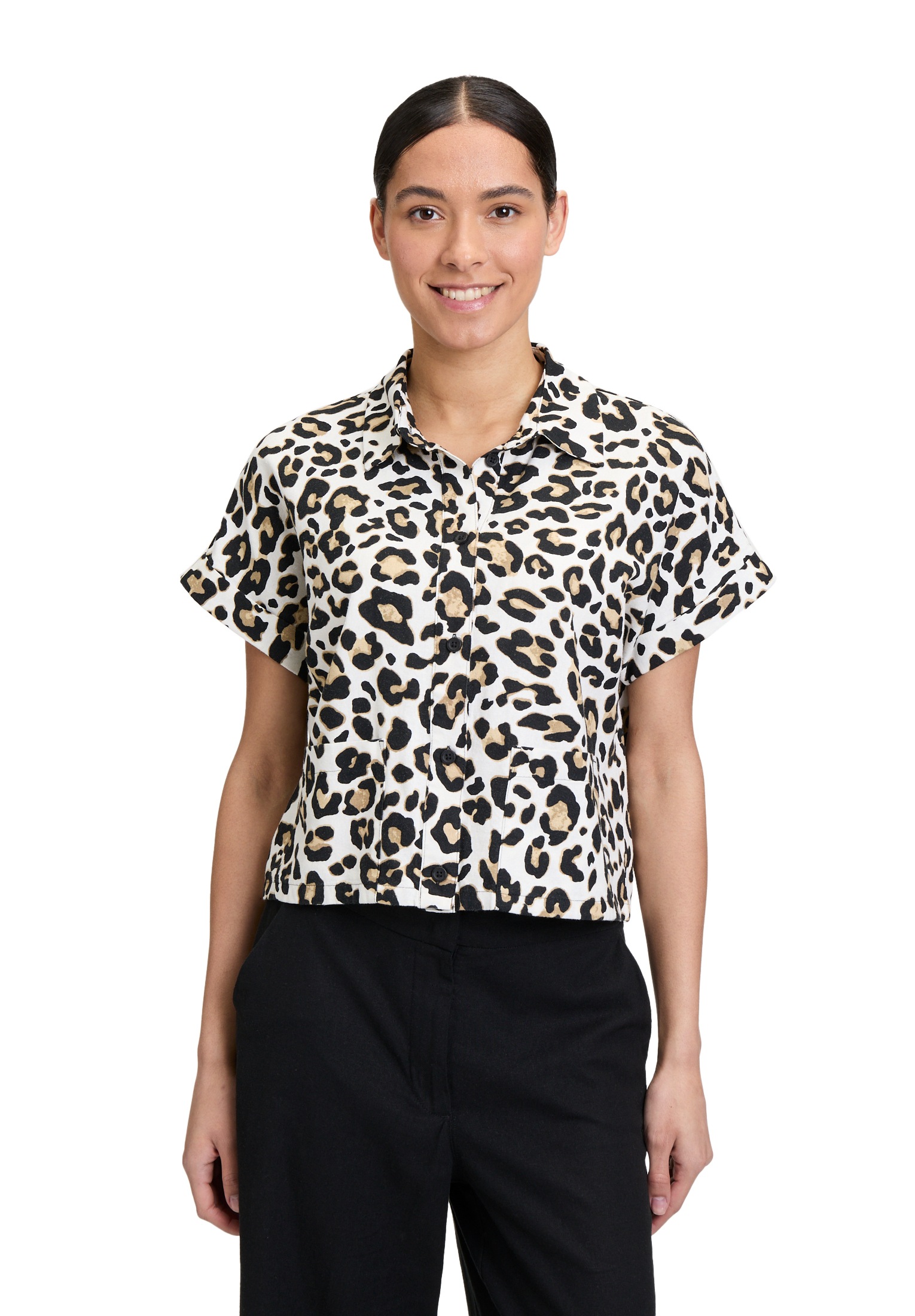 Betty Barclay Klassische Bluse »Leinenbluse mit Kragen«