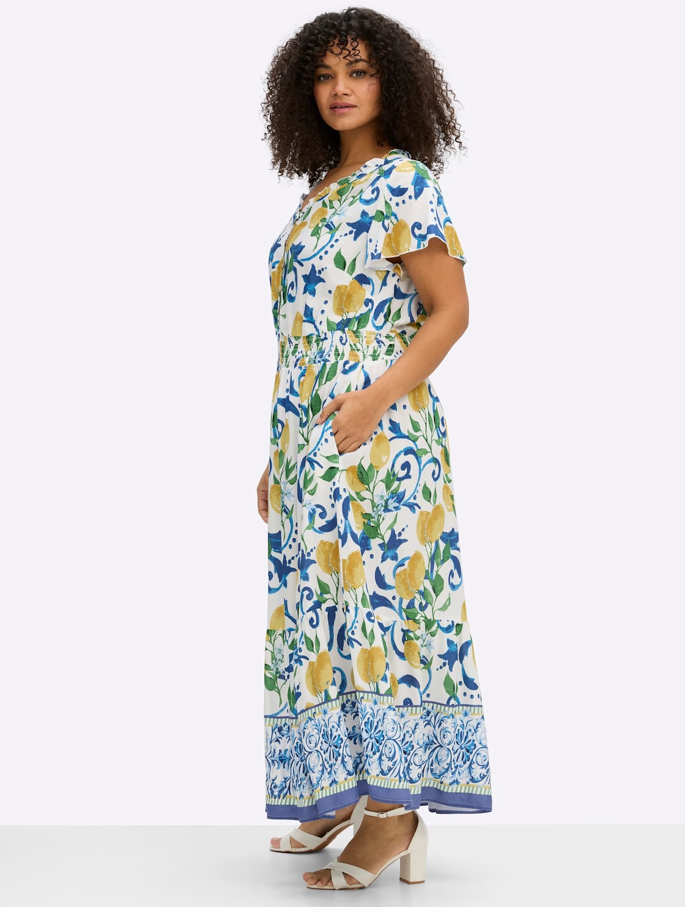 sheego by Joe Browns Sommerkleid »Kleid« Eingrifftaschen