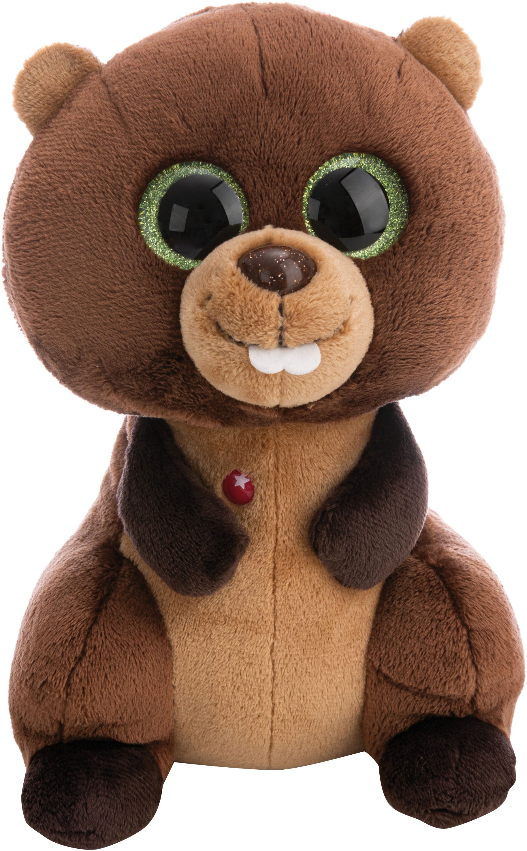 Nici Kuscheltier »Glubschis, Biber Bobston, 25cm schlenkernd«