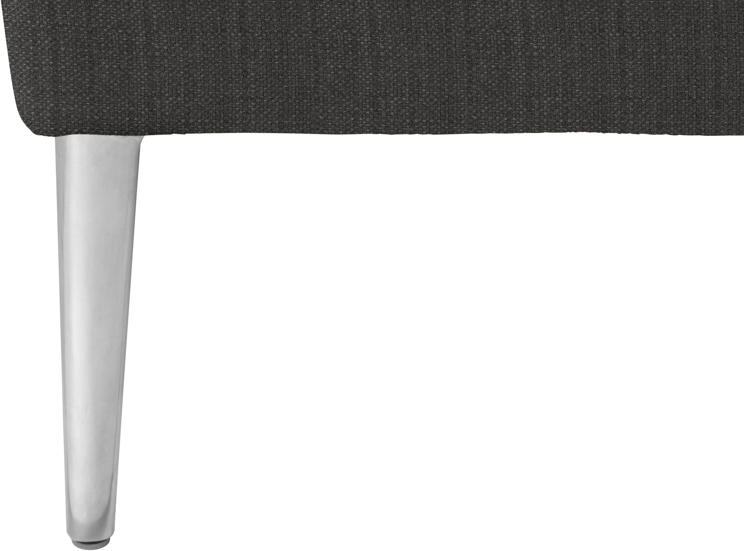 W.SCHILLIG Ecksofa »enjoy&MORE, Designsofa, bequem, zeitlos und elegant, L-Form«, mit Sitztiefenverstellung, Füße Chrom glänzend, Breite 340 cm