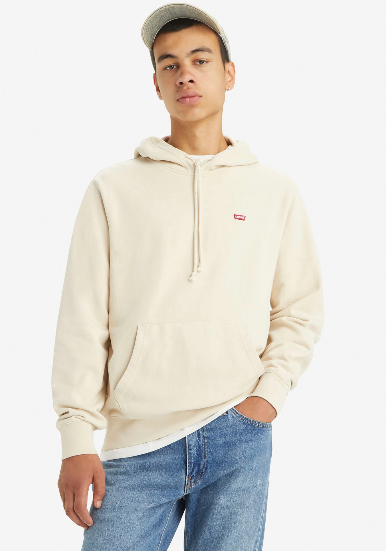 Levi's® Kapuzensweatshirt »NEW ORIGINAL HOODIE«, mit kleinem Batwing-Logo