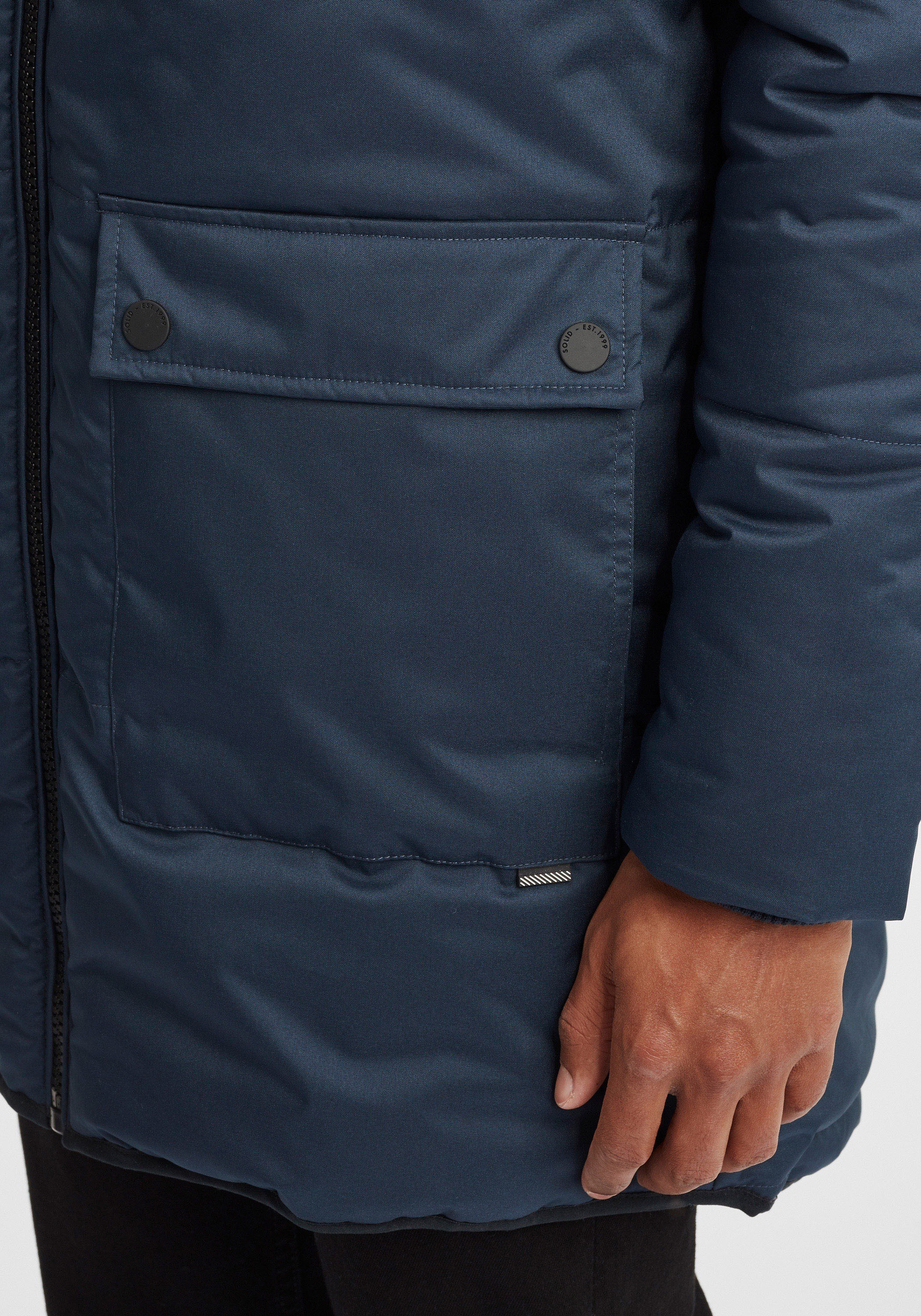 !Solid Langmantel »Parka SDAtong«