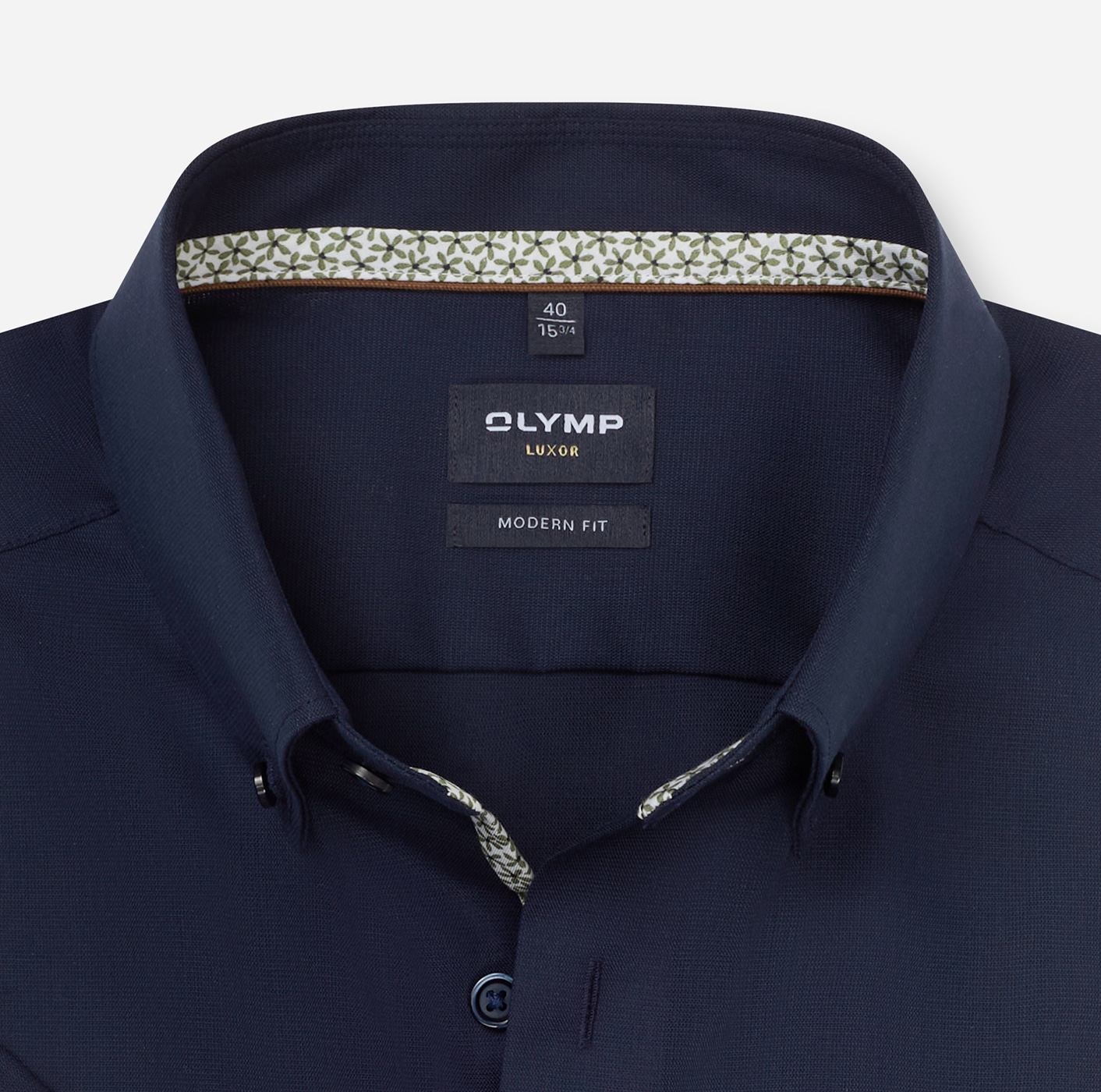 OLYMP Kurzarmhemd »Luxor« Businesshemd, modern fit, Button-down-Kragen