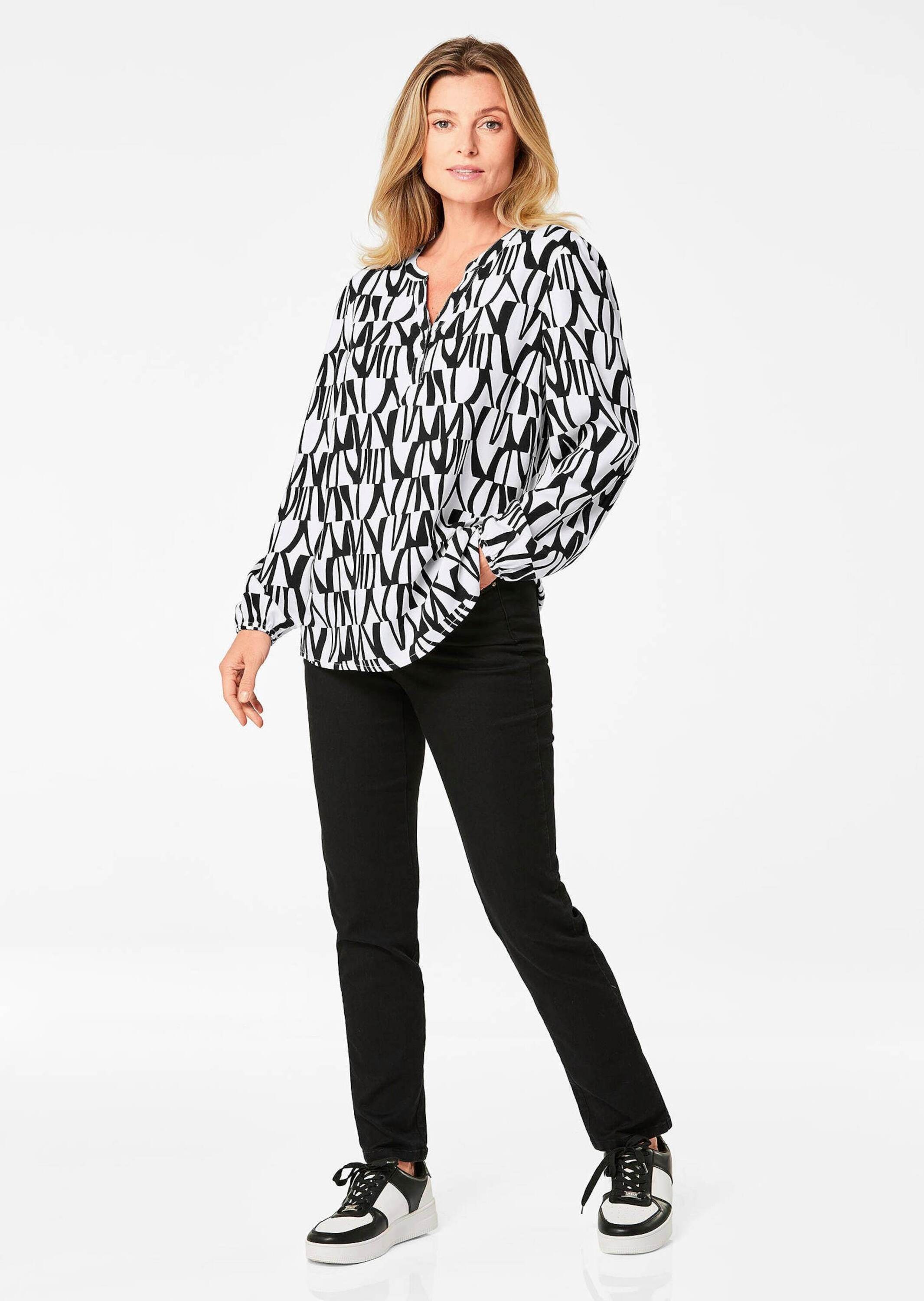 GOLDNER Schlupfbluse »Kurzgröße Bluse«