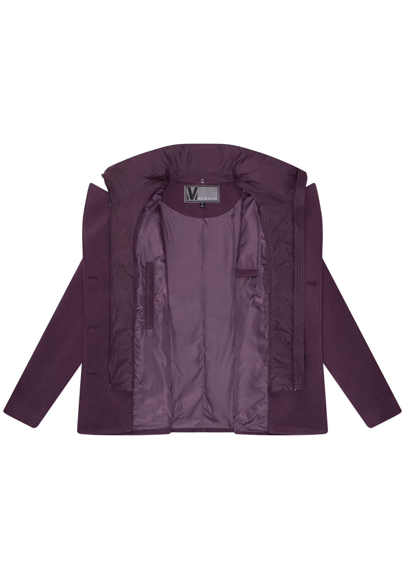 Marikoo Winterjacke »Marikoo Aylaraa Damen Winter Kabanjacke N044«