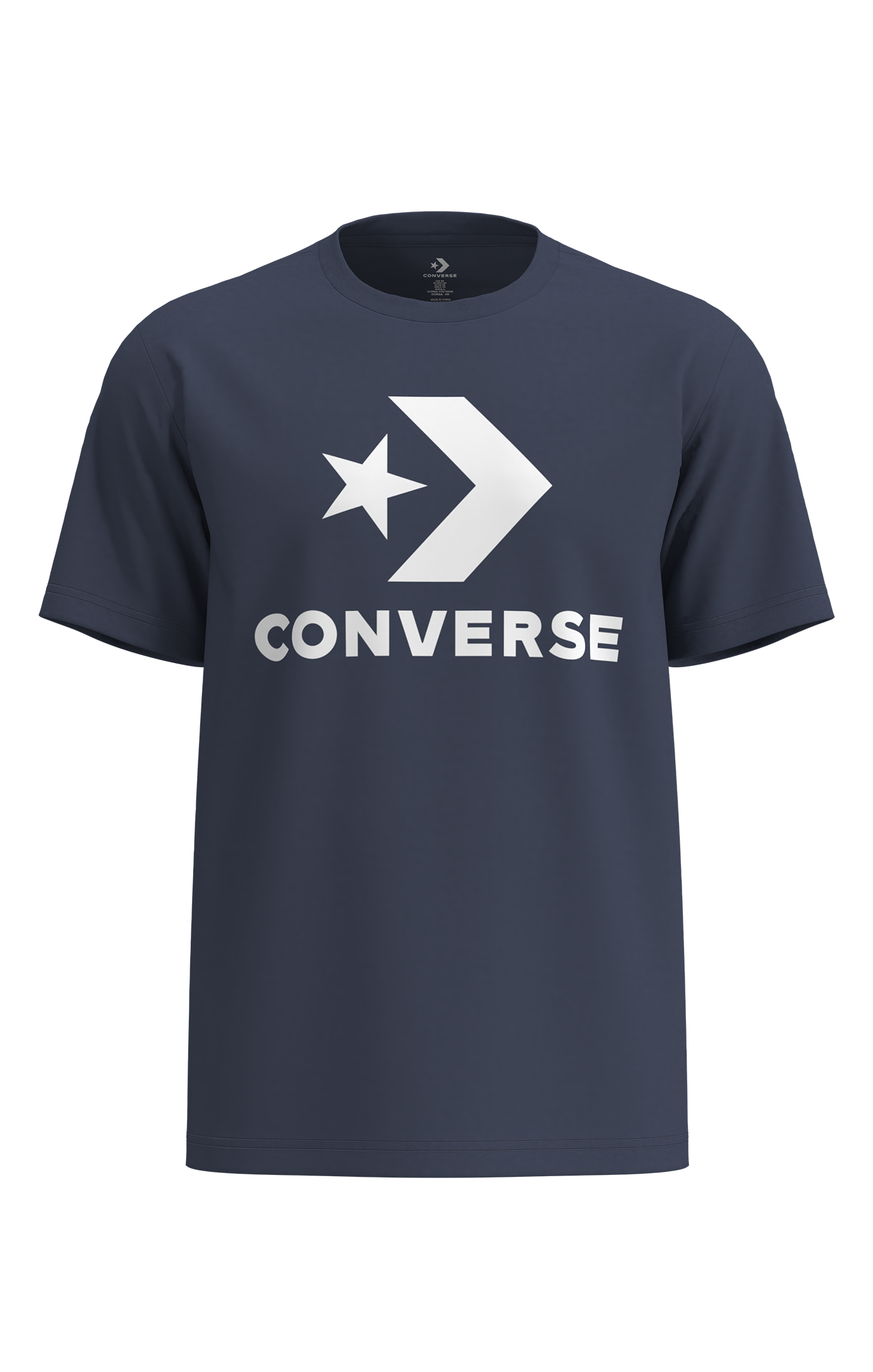 Converse T-Shirt »STANDARD FIT CENTER FRONT LARGE LOGO STAR CHEV  SS TEE«
