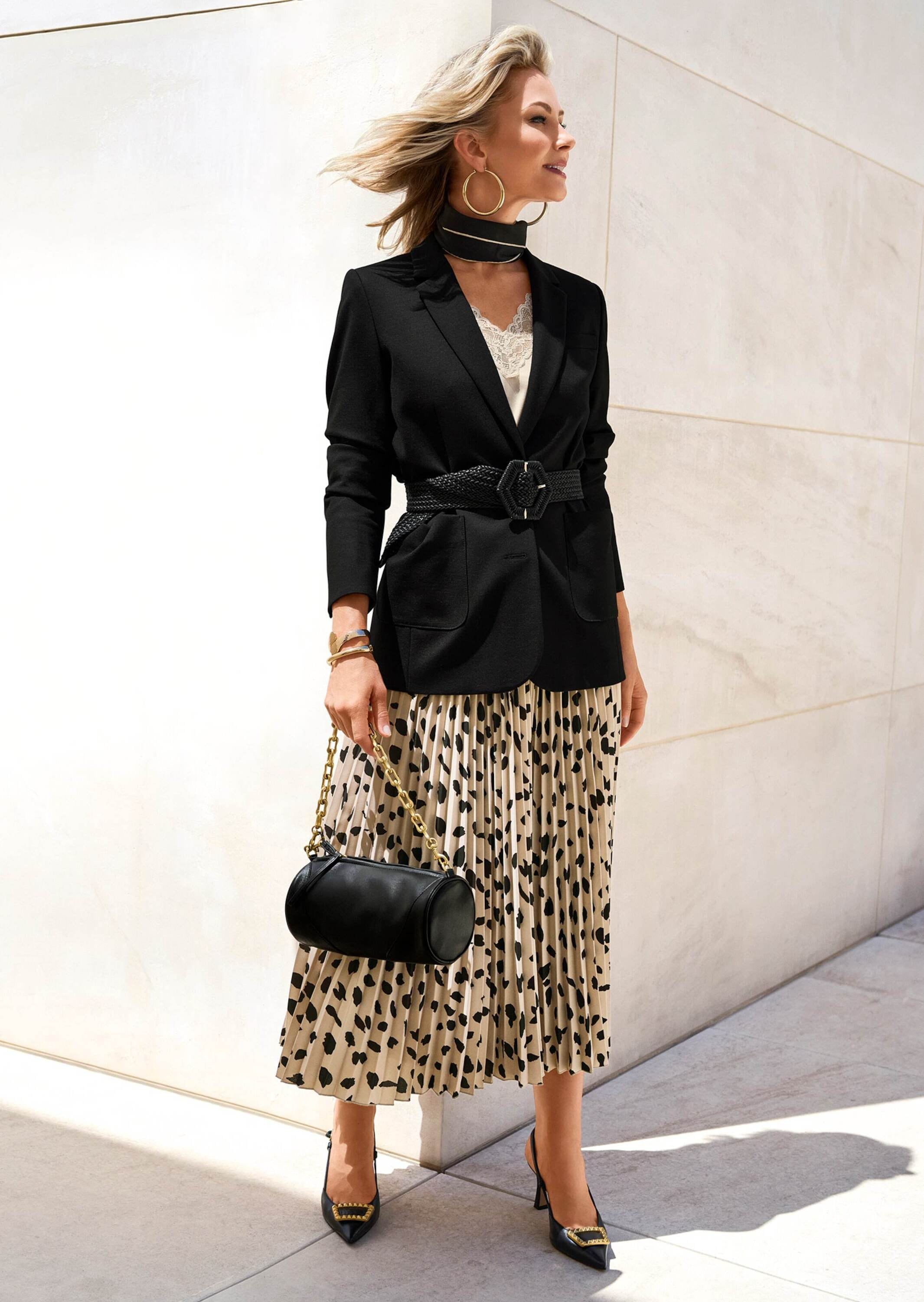 MADELEINE Jackenblazer »Blazer Langer Jersey-Blazer mit Futter«