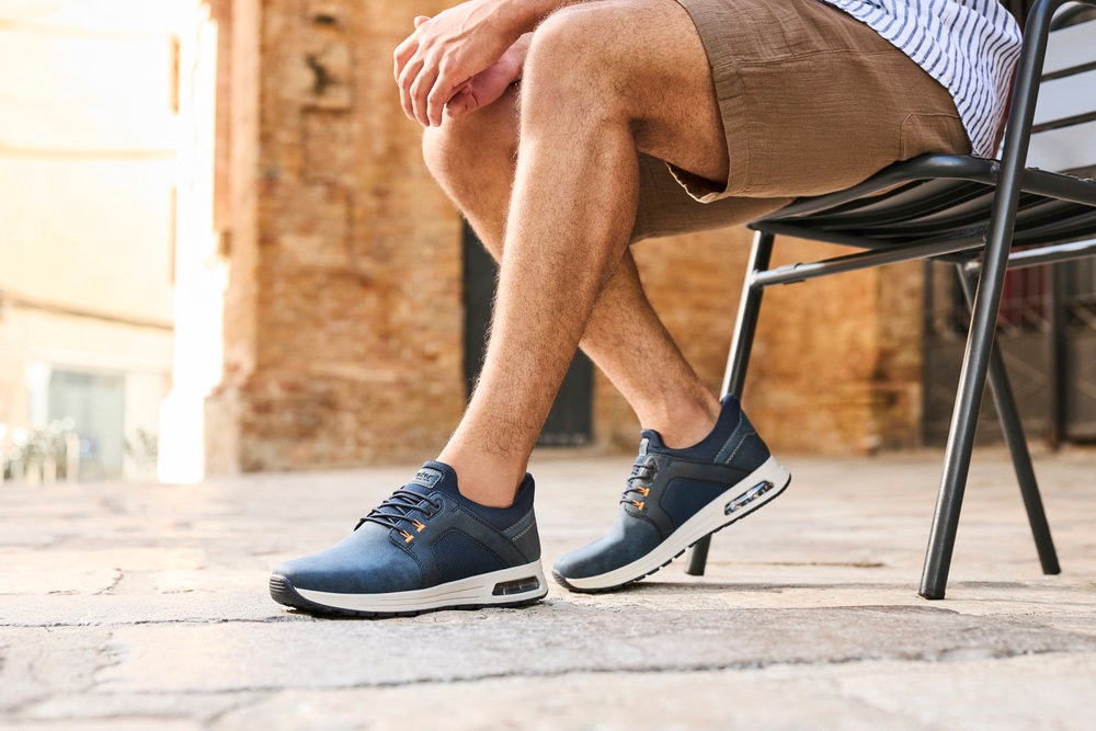 Rieker Slip-On Sneaker, Freizeitschuh, Halbschuh, Schlupfschuh mit gepolstertem Schaftrand