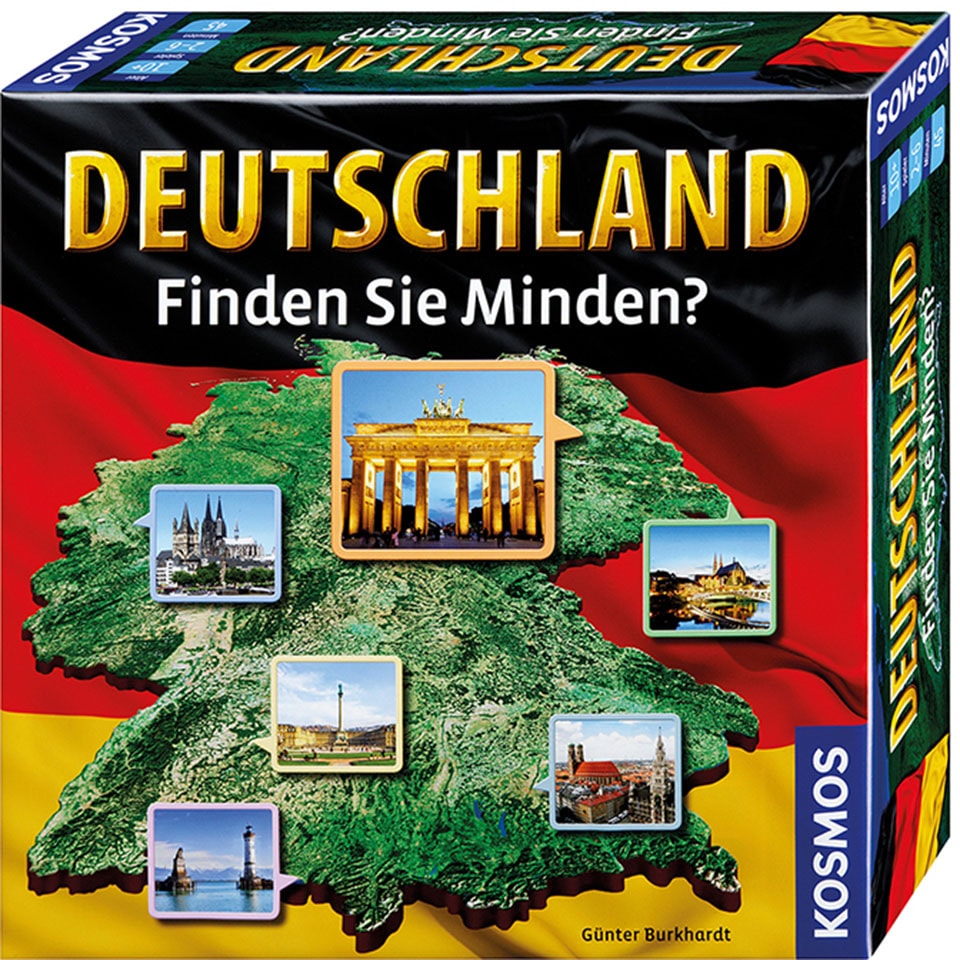 Kosmos Spiel »Deutschland - Finden Sie Minden?«, Made in Germany