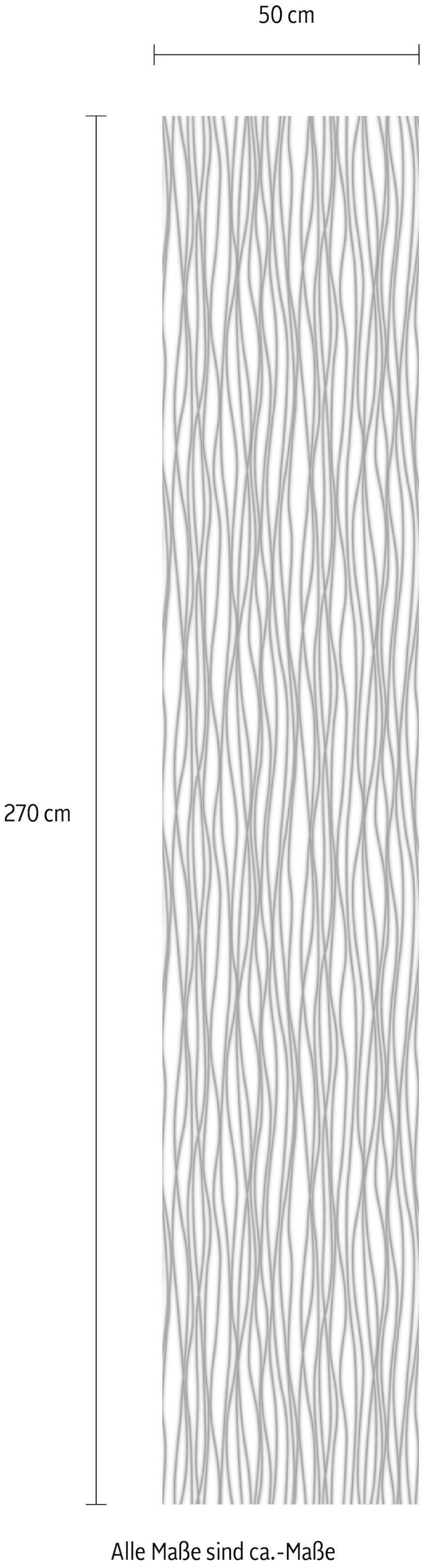 Komar Vliestapete »Digitaldruck Vlies - Zebra - Größe 50 x 270 cm«, bedruckt, Wohnzimmer, Schlafzimmer