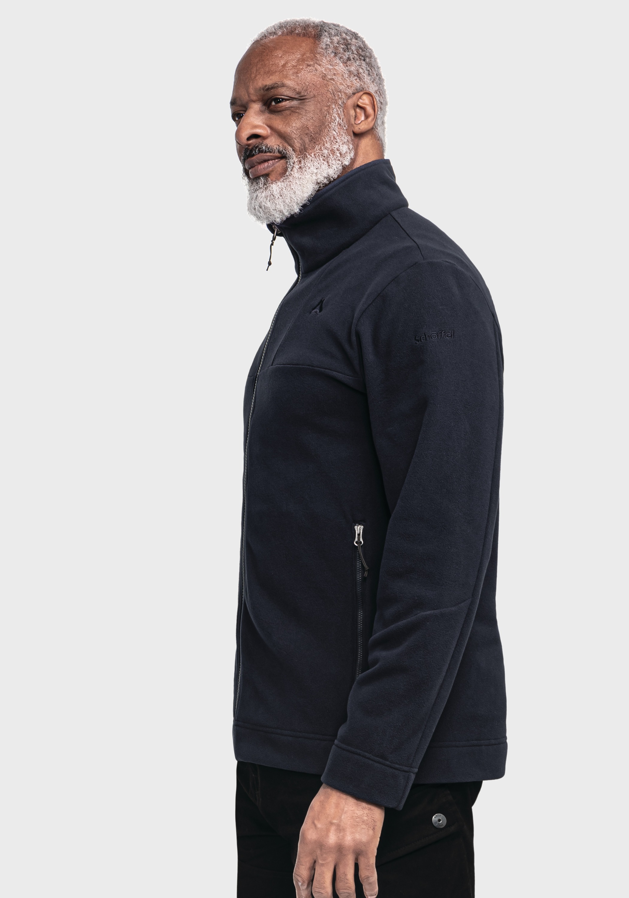 Schöffel Fleecejacke »Urban Fleece Jk Style Karif MNS«, ohne Kapuze