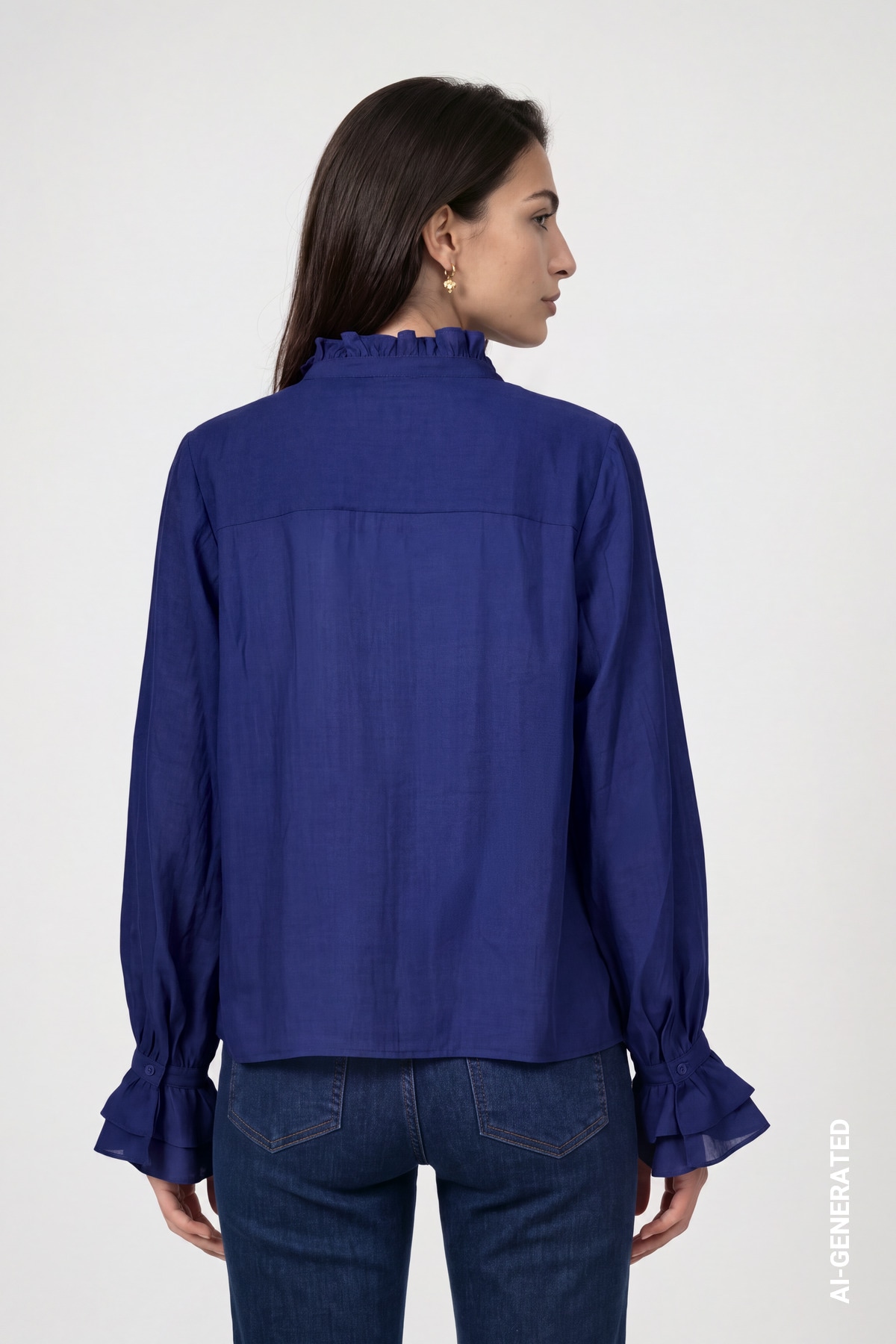 Monari Rüschenbluse »Bluse Volants« Regular fit mit Volants