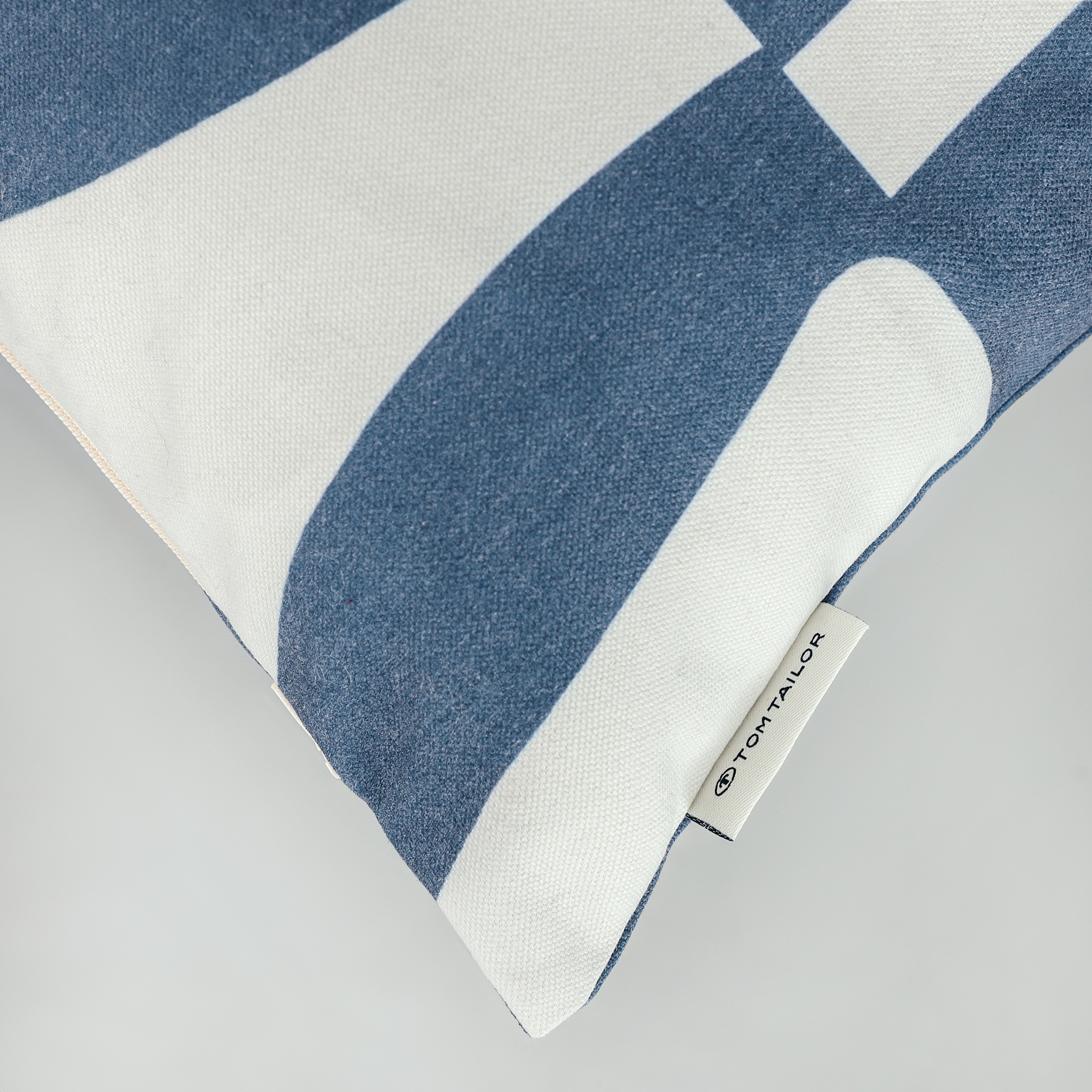 TOM TAILOR HOME Kissenbezug »Modern Waves« modernes Wellenmotiv