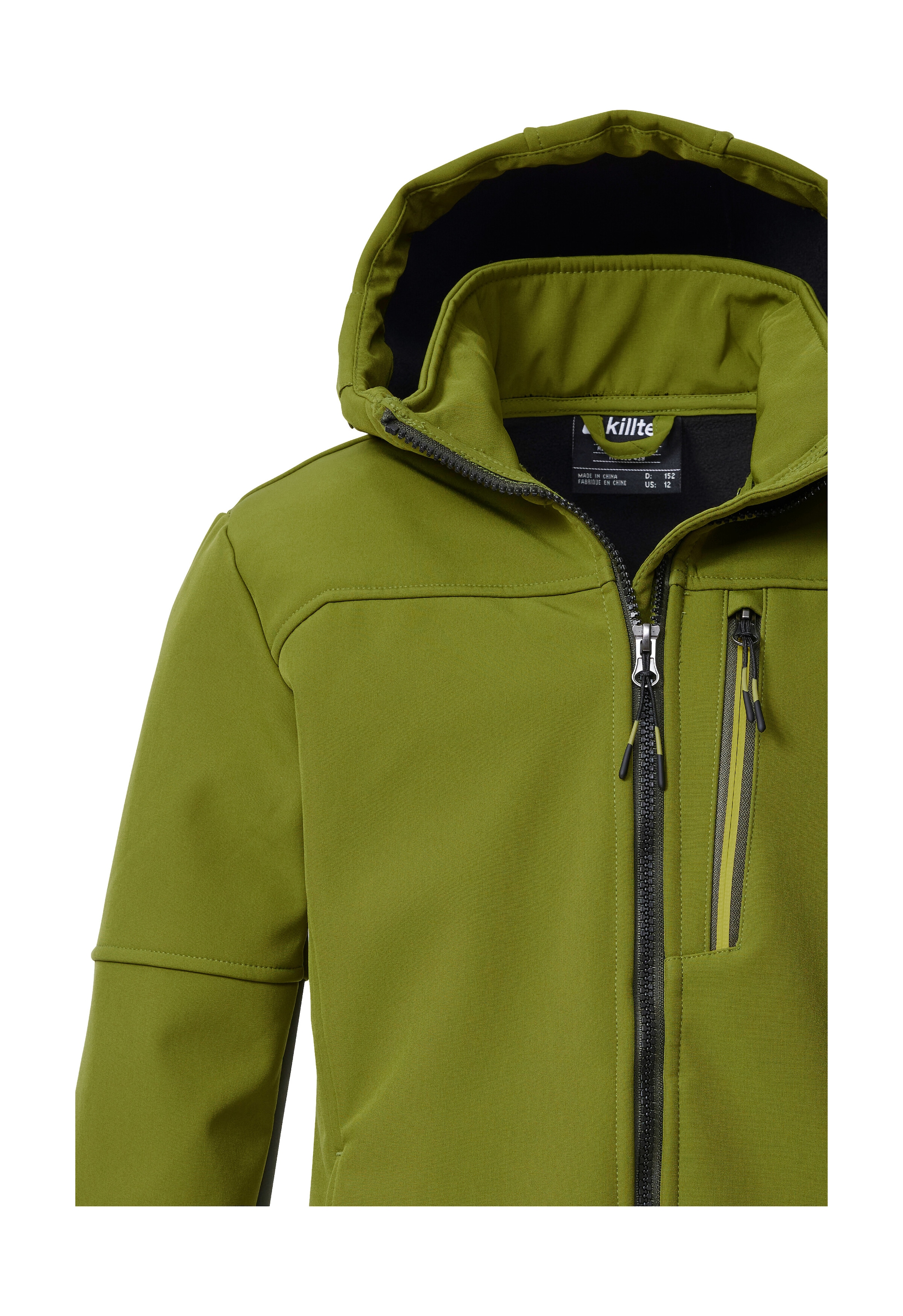 Killtec Softshelljacke »KOW 226 BYS SFTSHLL JCKT«, Wind- und wasserabweisende Kinder-Softshelljacke, Fleece, Reflektoren