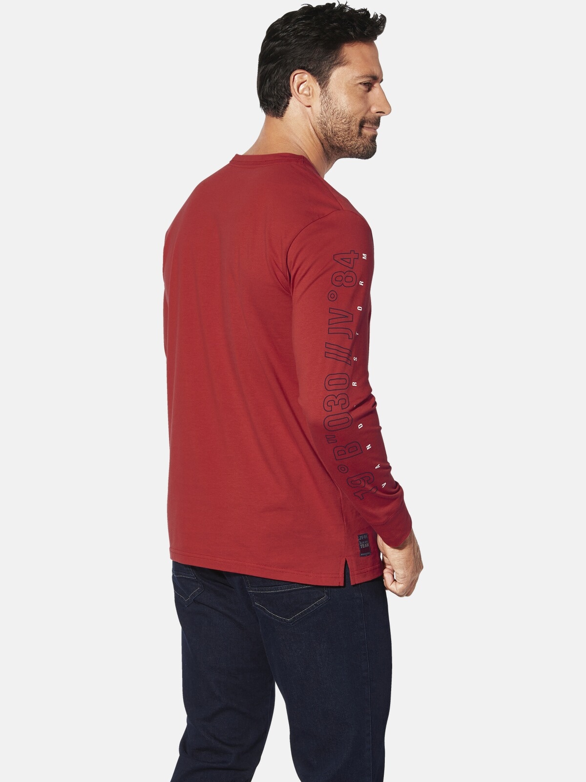 Jan Vanderstorm Langarm-Poloshirt »Langarmshirt WINHOLM«