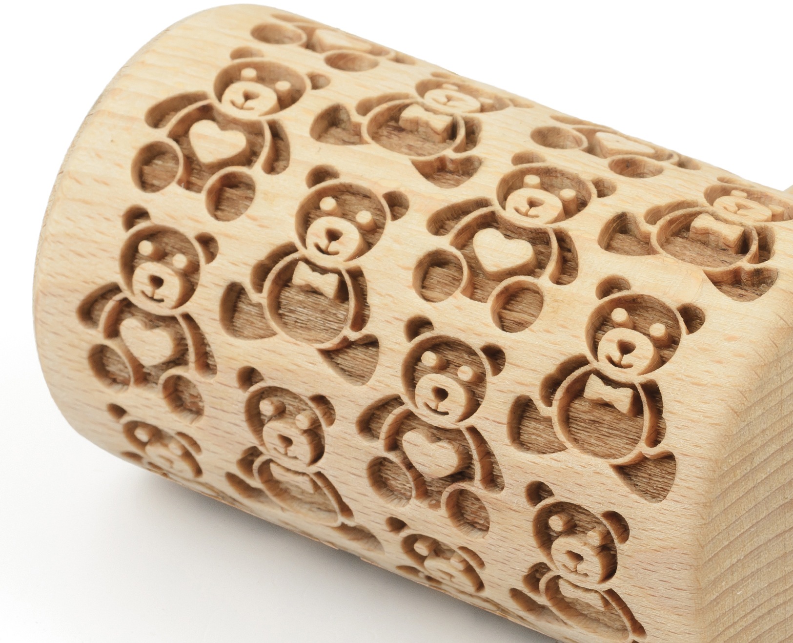 folkroll Teigroller »3D-Motiv-Teigrolle«, Teddybären