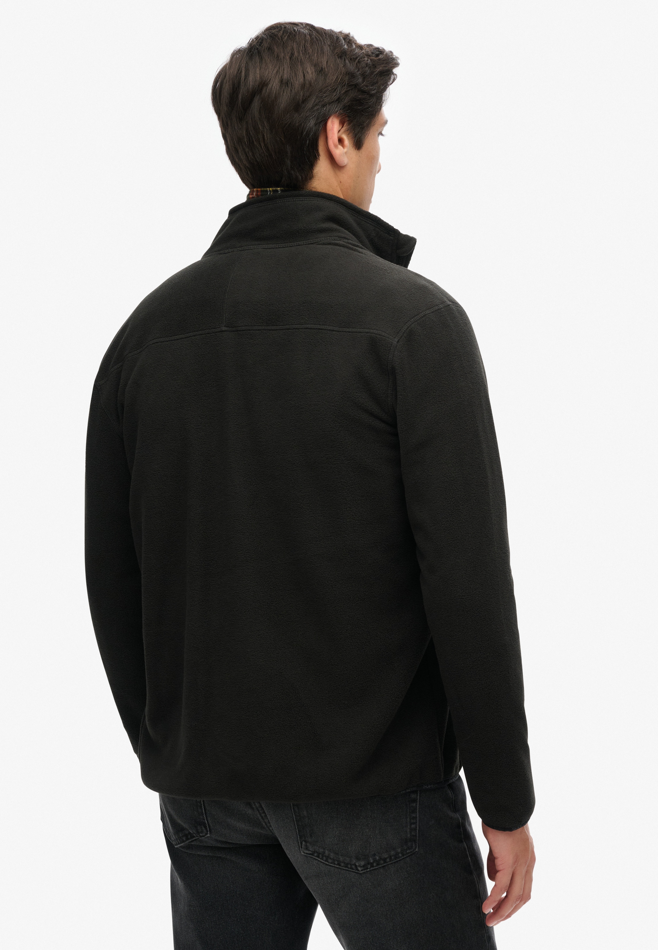 Superdry Fleecejacke »POLAR FLEECE FULL ZIP«, mit Kapuze