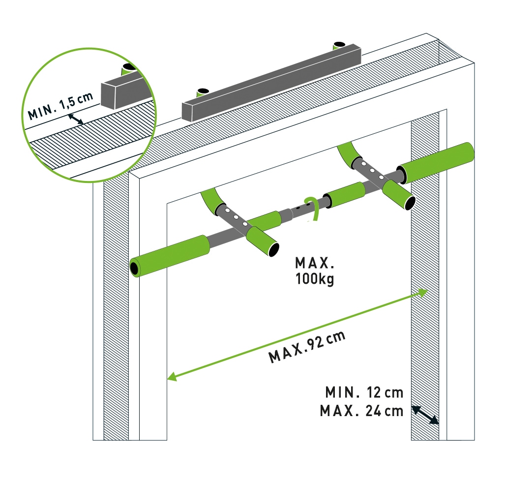 Schildkröt Türreck »Multifunktionales Türreck 4 in 1«