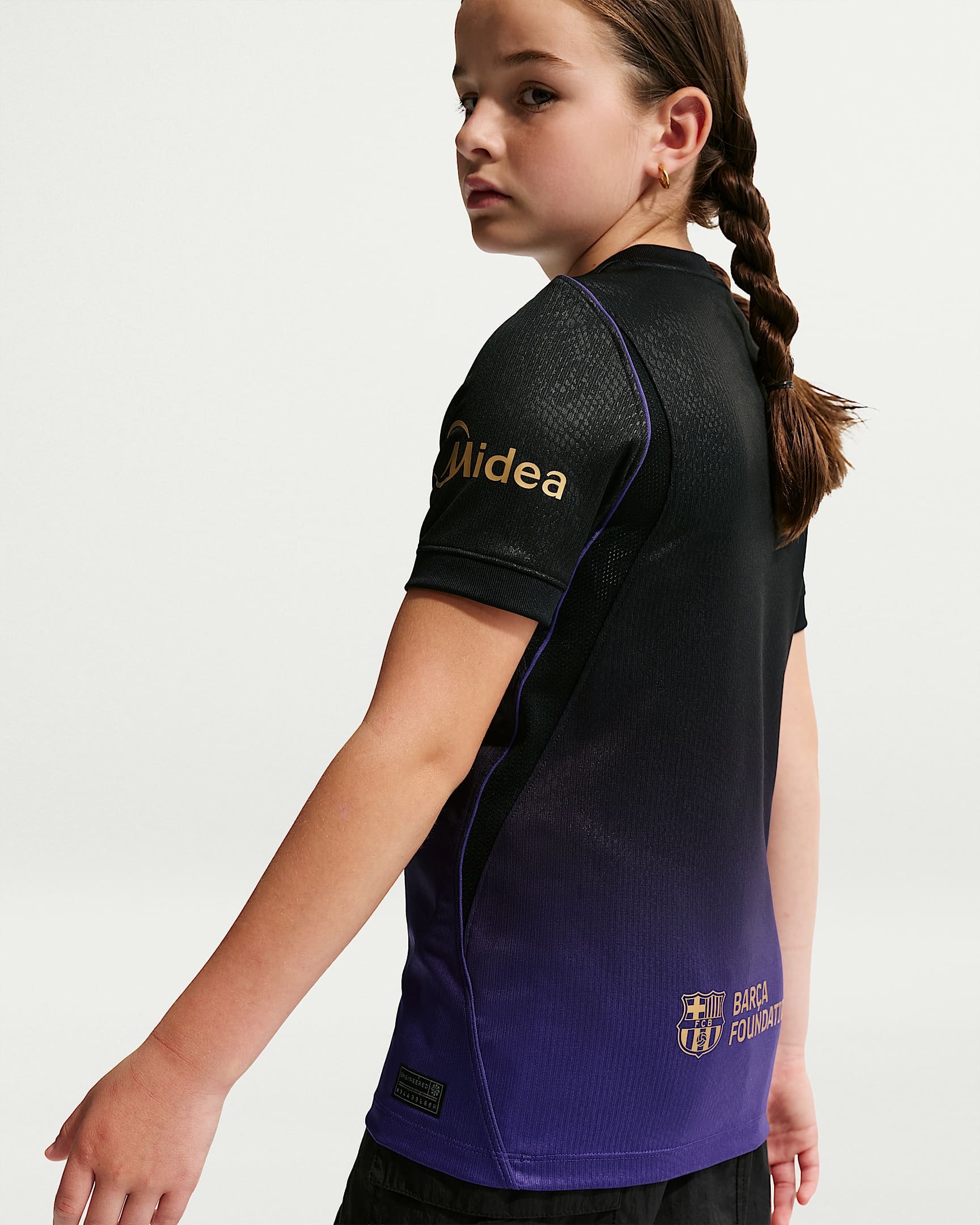 Nike Fußballtrikot »FCB Y NK DF JSY SS STAD AW« Für Kinder und Jugendliche, FC Barcelona 2026/27