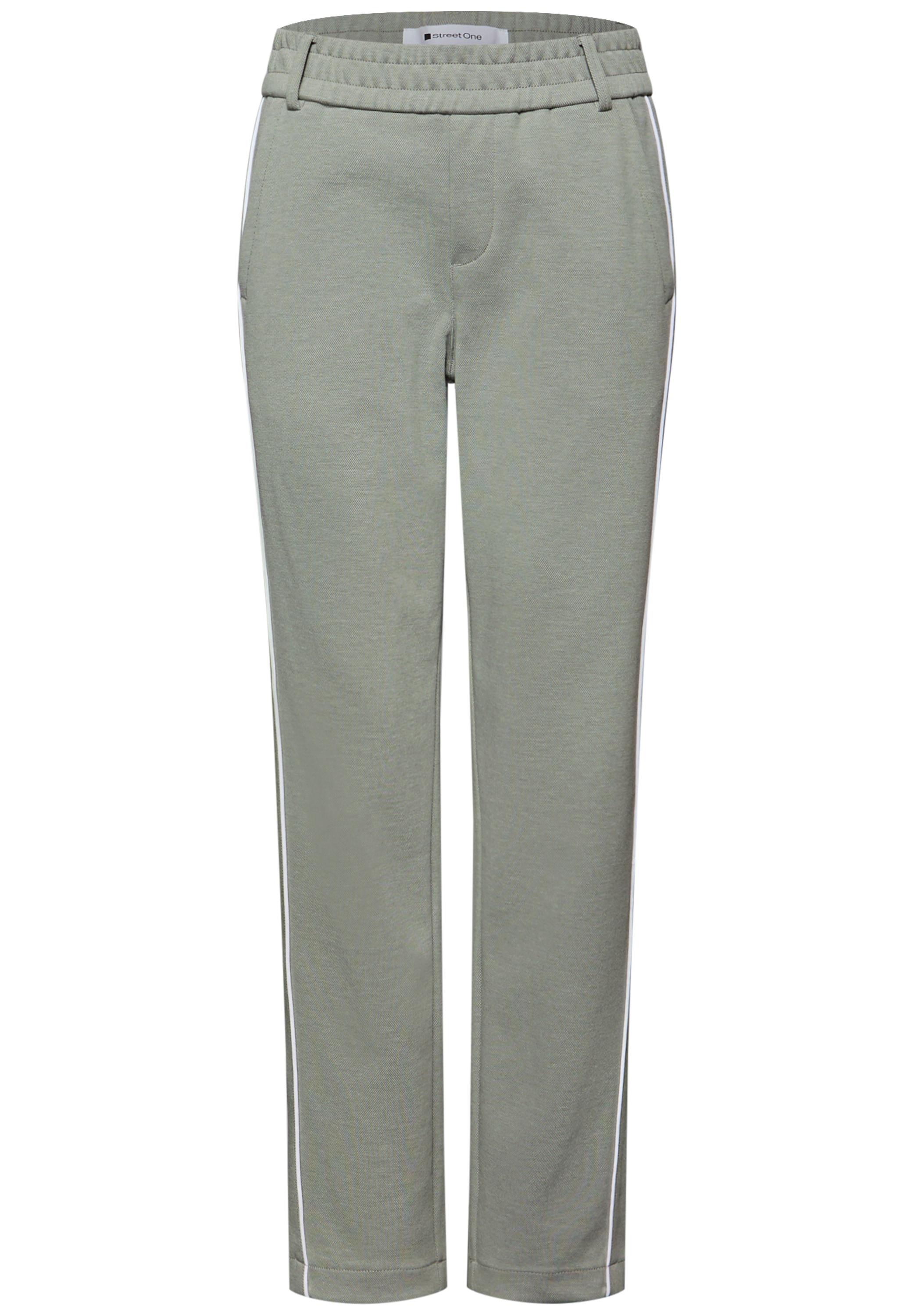 STREET ONE Stoffhose »Style Bonny«  mit sportiven Tape Details