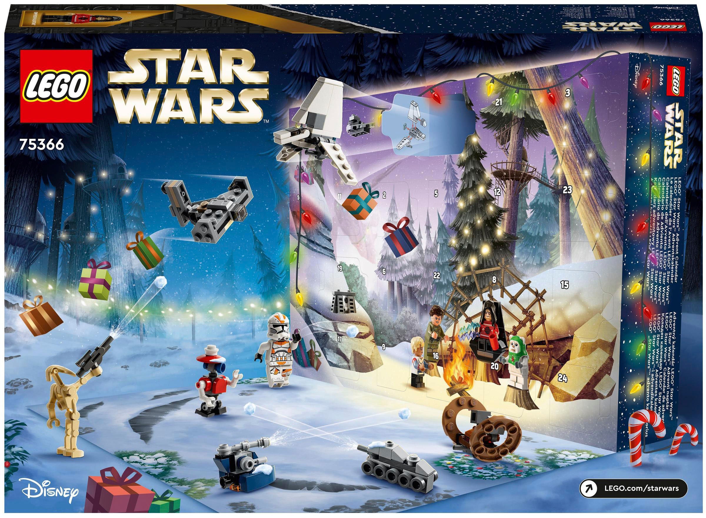 LEGO® Spielzeug-Adventskalender »Spielbausteine, LEGO Star Wars (75366), LEGO® Star Wars™«, ab 6 Jahren, Made in Europe