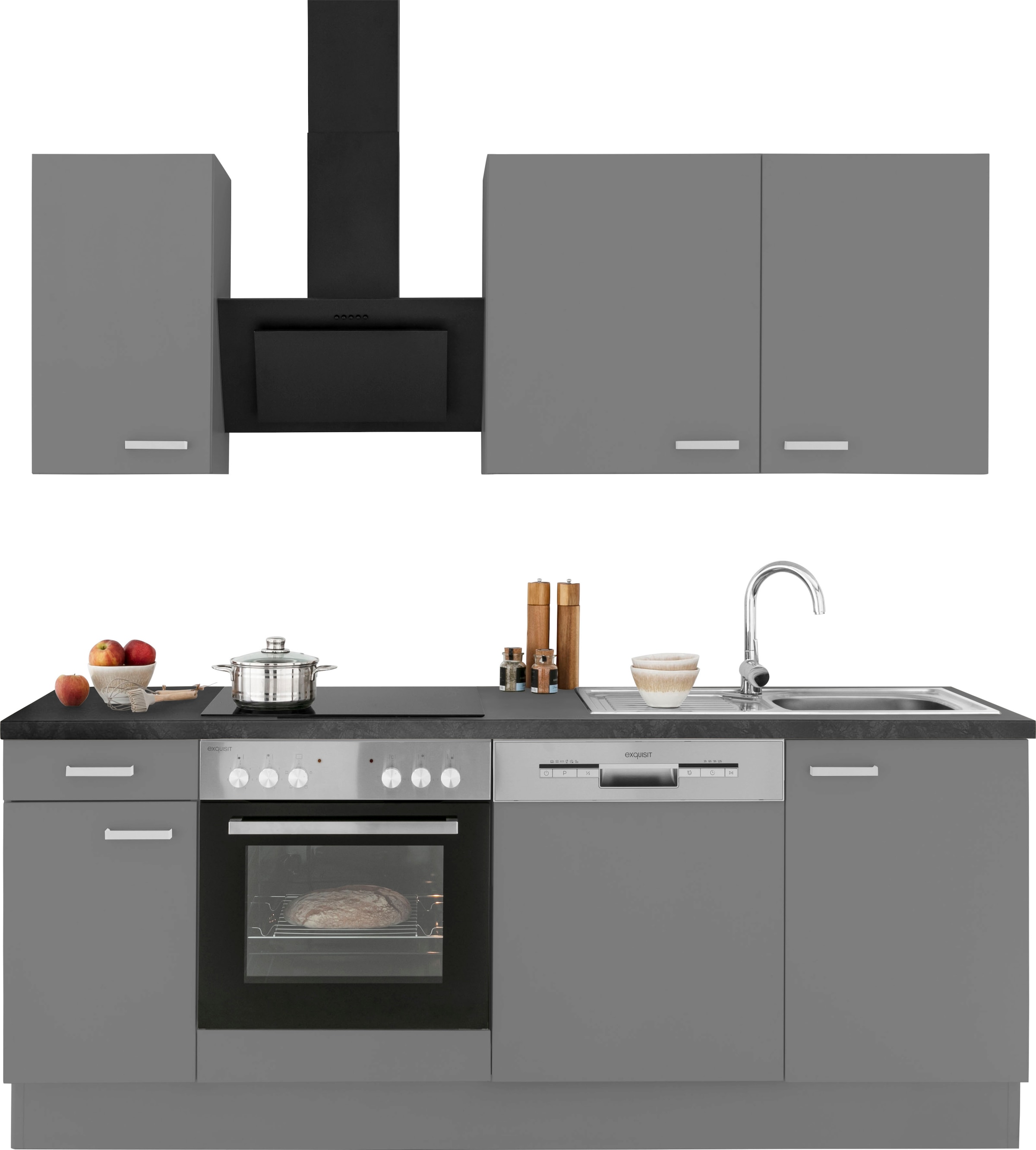 OPTIFIT Küchenzeile »Parma«, mit E-Geräten, Breite 210 cm kaufen online bei  OTTO
