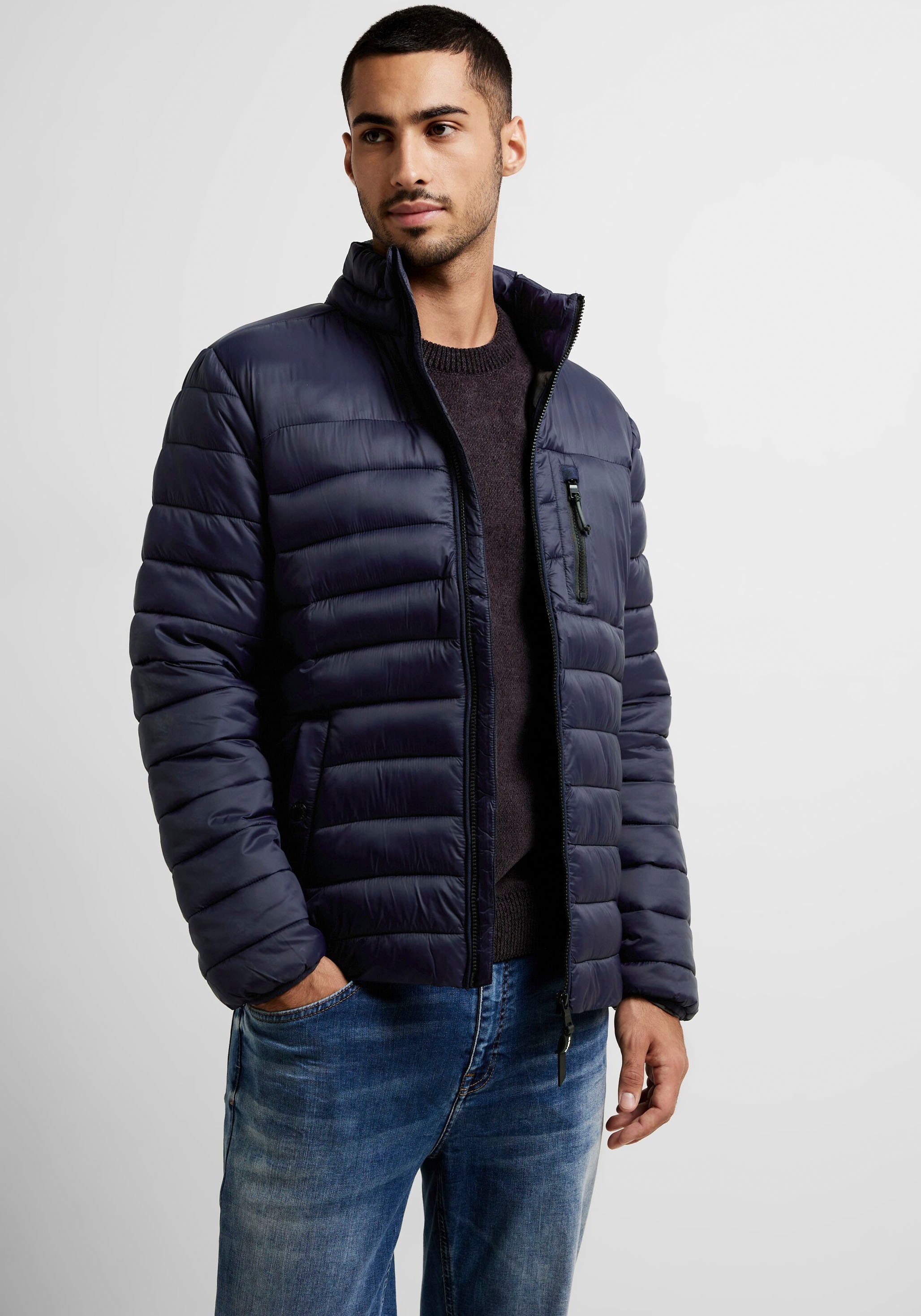 STREET ONE MEN Steppjacke, für den Übergang online bestellen bei OTTO